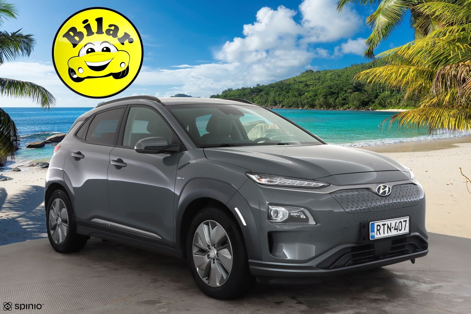 Hyundai KONA 2021 electric 64 kWh 204 hv Style MY20,5 - | ACC | ILP | HUD | Krell | LED | Puolinahat | Sähköpenkit | P.kamera | LFA | BSM | RCTA | Lämm. ratti | 3-vaihelataus | 2x renkaat aluin | 