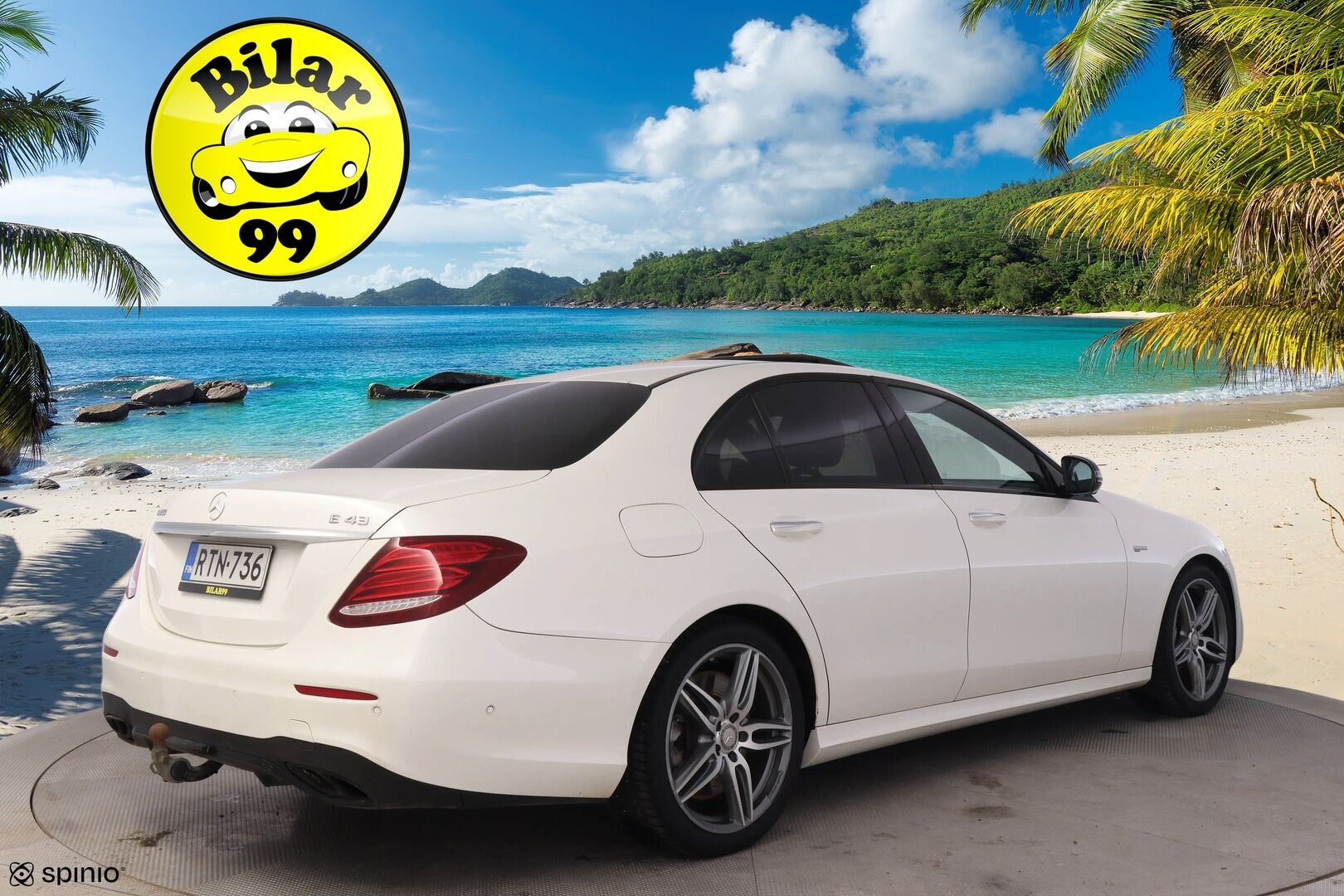 Mercedes-Benz E 43 AMG 2017 3,0 4MATIC - YritysOutlet - Myydään vain yrityksille - Widescreen / Burmester / DTR+Q / 360° / Muistipenkit / HUD / KeylessGo