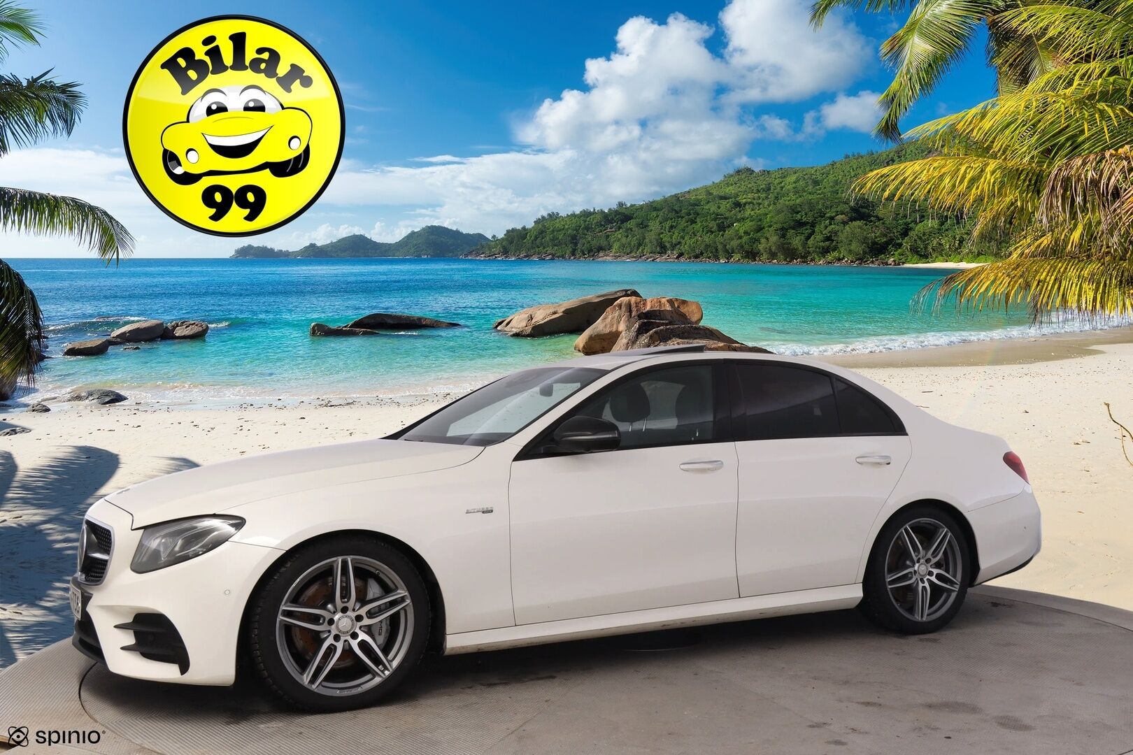 Mercedes-Benz E 43 AMG 2017 3,0 4MATIC - YritysOutlet - Myydään vain yrityksille - Widescreen / Burmester / DTR+Q / 360° / Muistipenkit / HUD / KeylessGo