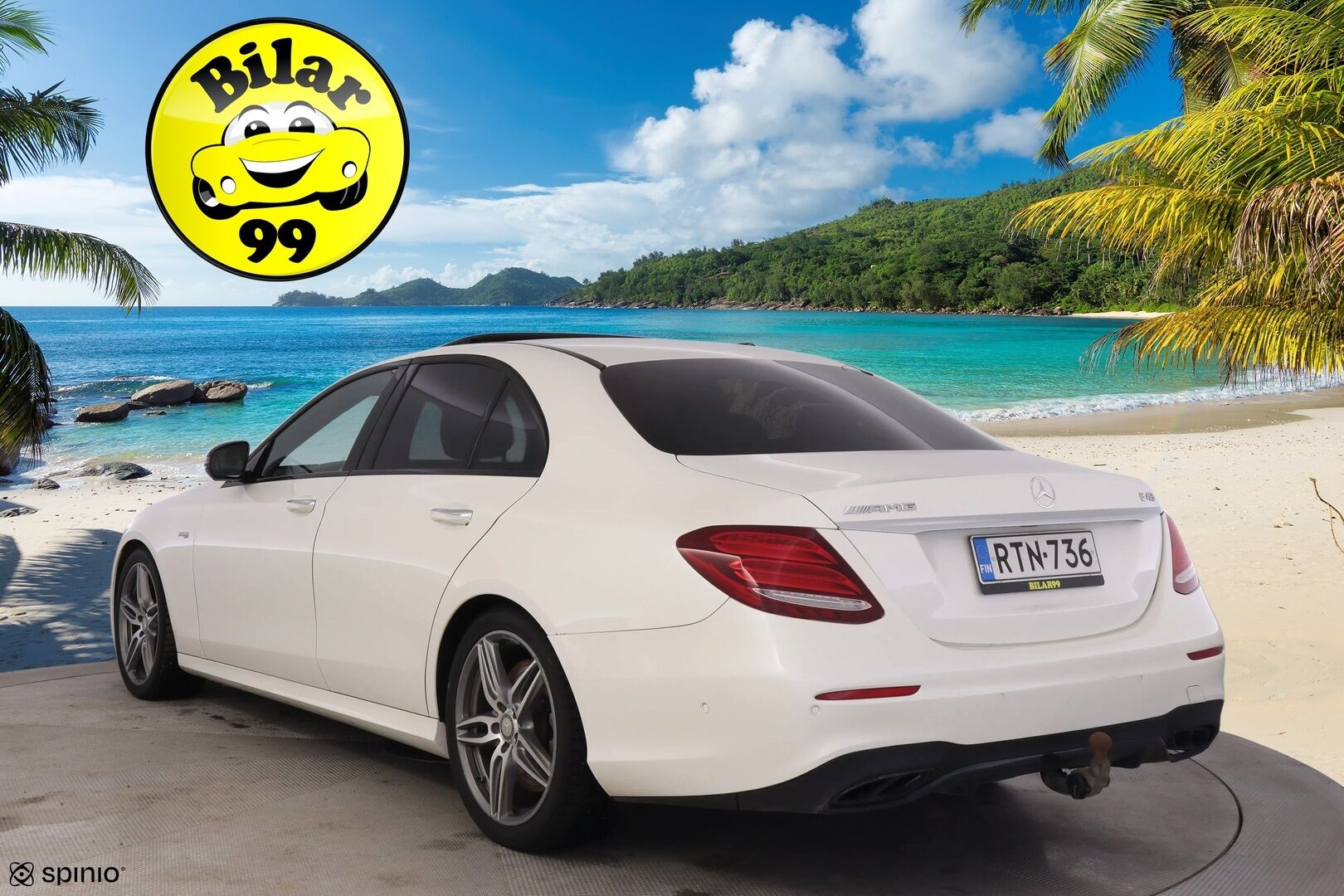 Mercedes-Benz E 43 AMG 2017 3,0 4MATIC - YritysOutlet - Myydään vain yrityksille - Widescreen / Burmester / DTR+Q / 360° / Muistipenkit / HUD / KeylessGo