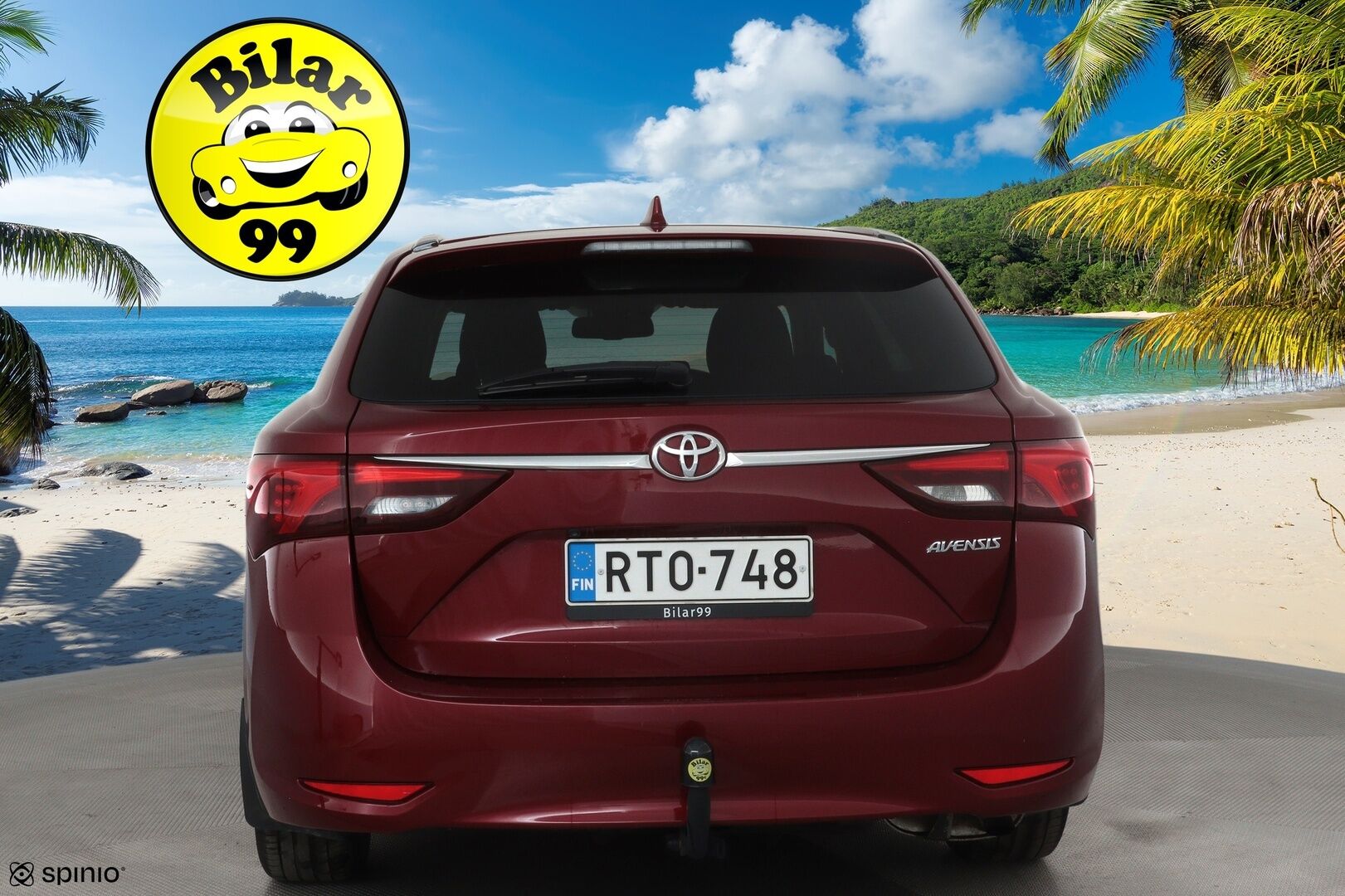 Toyota Avensis 2018 1,8 Valvematic Active Edition Touring Sports Multidrive S *Vakkari / P.kamera / Lohkolämmitin / LED / Navi / Koukku* - Suomi-auto / Kahdet renkaat aluvanteilla / Merkkihuollettu
