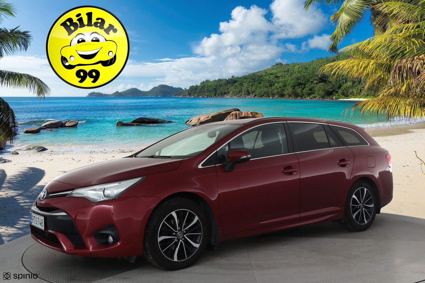 Toyota Avensis 2018 1,8 Valvematic Active Edition Touring Sports Multidrive S *Vakkari / P.kamera / Lohkolämmitin / LED / Navi / Koukku* - Suomi-auto / Kahdet renkaat aluvanteilla / Merkkihuollettu
