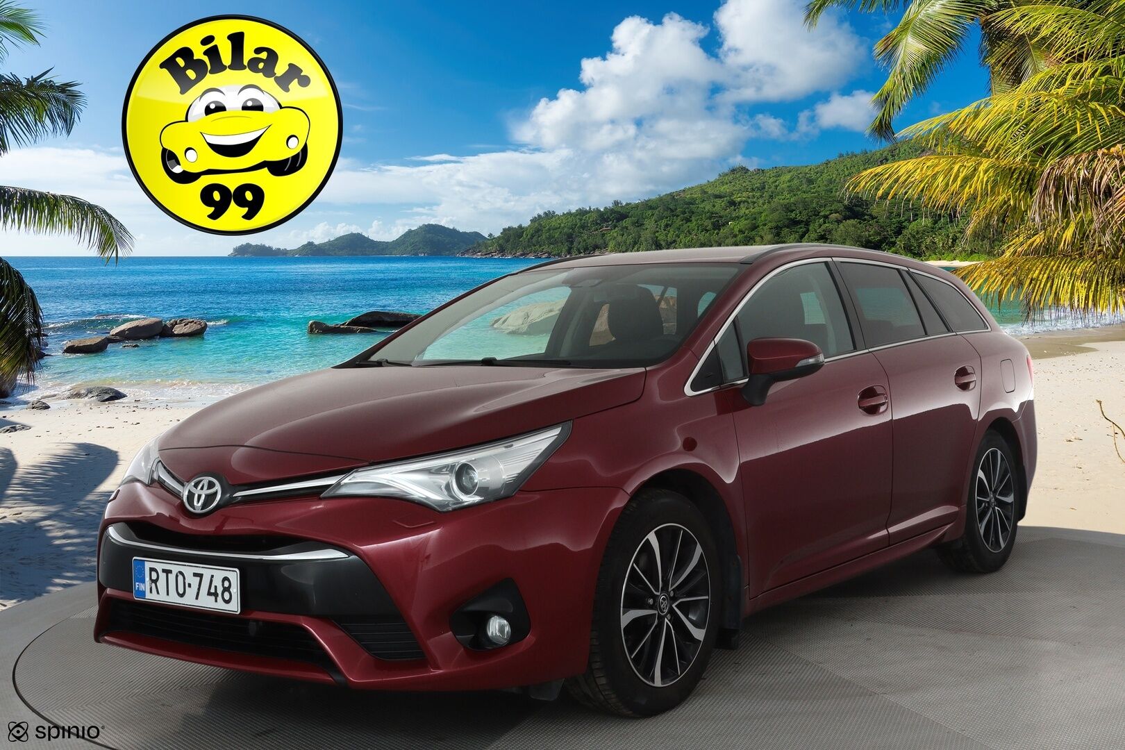 Toyota Avensis 2018 1,8 Valvematic Active Edition Touring Sports Multidrive S *Vakkari / P.kamera / Lohkolämmitin / LED / Navi / Koukku* - Suomi-auto / Kahdet renkaat aluvanteilla / Merkkihuollettu