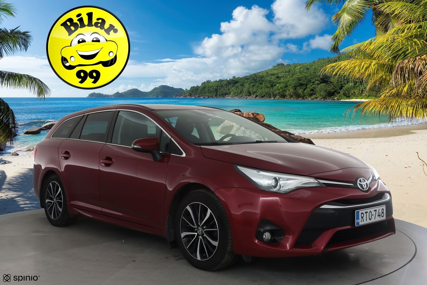 Toyota Avensis 2018 1,8 Valvematic Active Edition Touring Sports Multidrive S *Vakkari / P.kamera / Lohkolämmitin / LED / Navi / Koukku* - Suomi-auto / Kahdet renkaat aluvanteilla / Merkkihuollettu