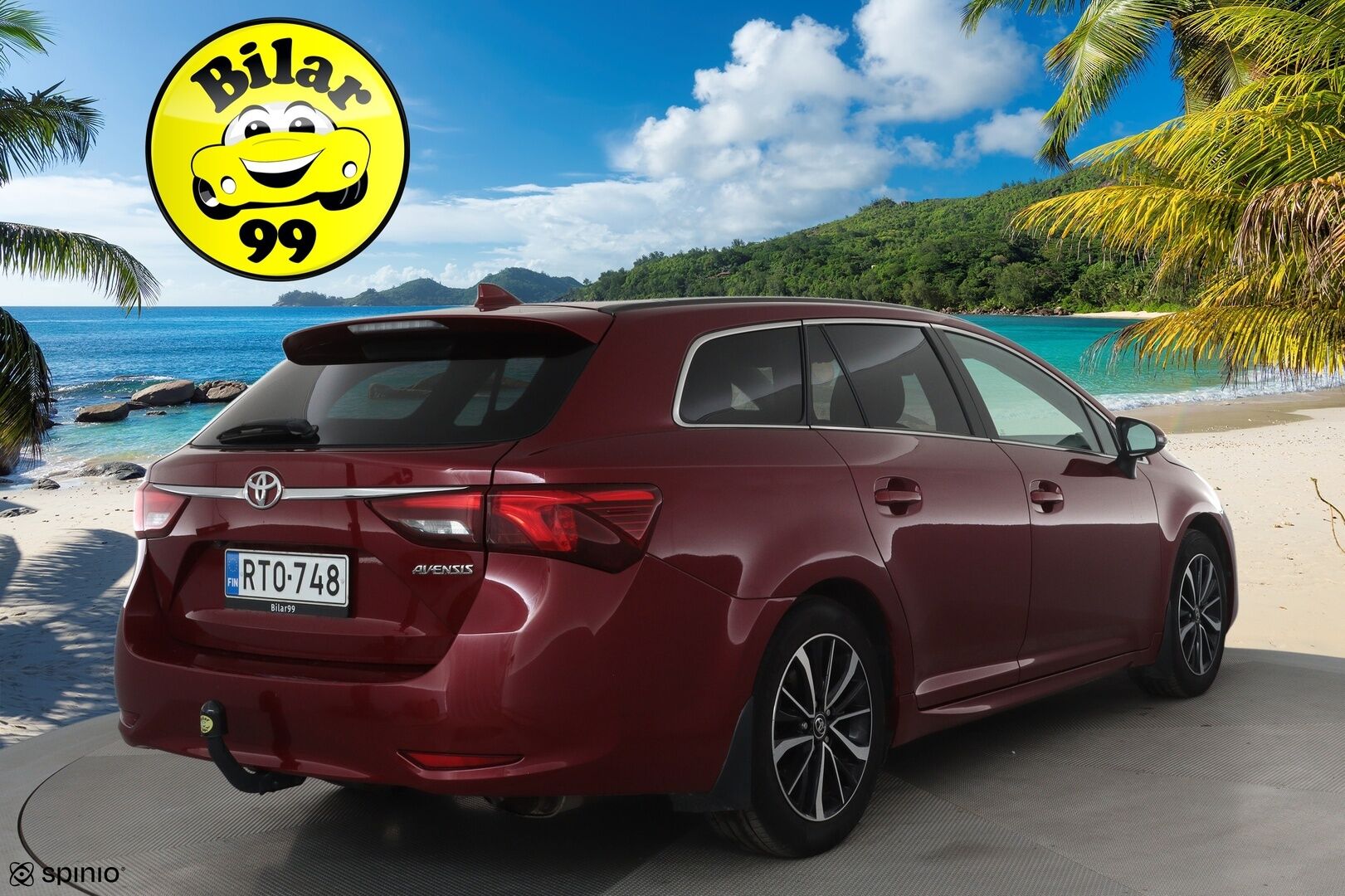 Toyota Avensis 2018 1,8 Valvematic Active Edition Touring Sports Multidrive S *Vakkari / P.kamera / Lohkolämmitin / LED / Navi / Koukku* - Suomi-auto / Kahdet renkaat aluvanteilla / Merkkihuollettu