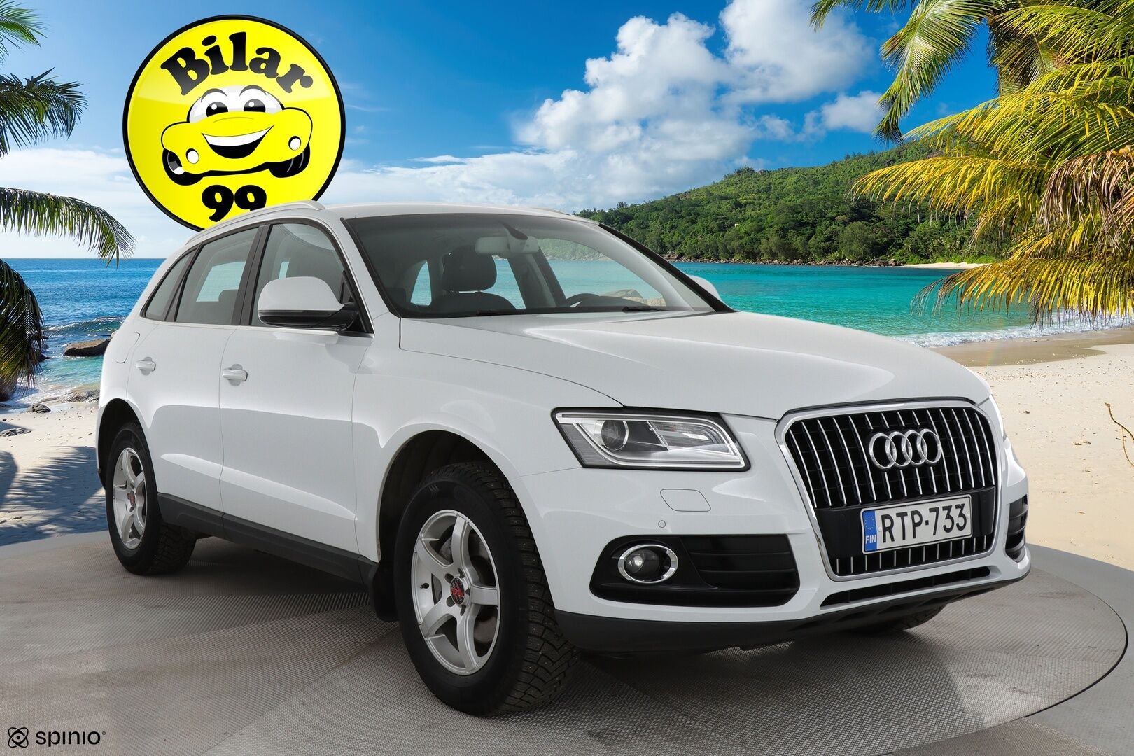 Audi Q5 2017 2,0 TDI 120 kW quattro S tronic * Webasto / Vakkari / KeyLess / Led-ajovalot / Vetokoukku * - Webasto kaukosäätimellä / KeyLessGo - avaimeton käynnistys / Led Ajovalot - HULLUT AVAJAISHULINAT KORKOTARJOUS 3,29 %