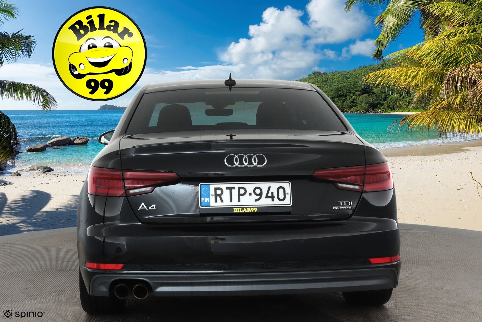 AUDI A4 2018 Sedan Business Sport Comfort S line Edition 2,0 TDI quattro S tronic **Webasto / Vakkari / Koukku / Sporttipenkit** - Suomi-auto / Kahdet renkaat aluvanteilla / P.tutkat
