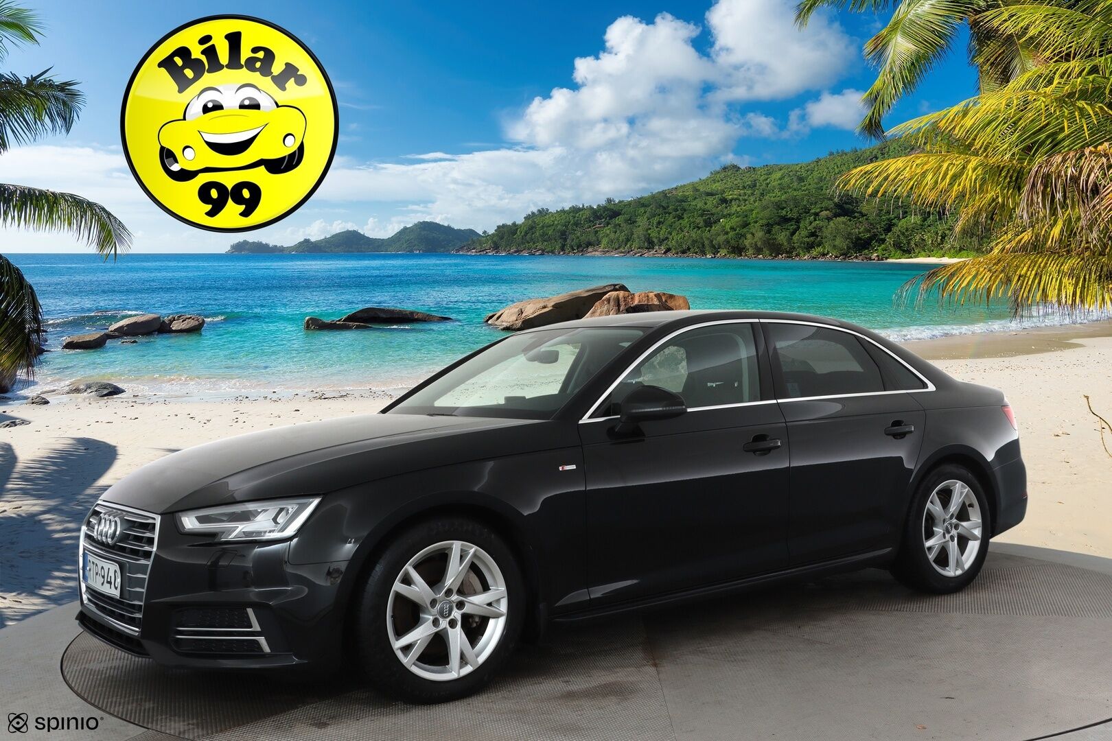 AUDI A4 2018 Sedan Business Sport Comfort S line Edition 2,0 TDI quattro S tronic **Webasto / Vakkari / Koukku / Sporttipenkit** - Suomi-auto / Kahdet renkaat aluvanteilla / P.tutkat