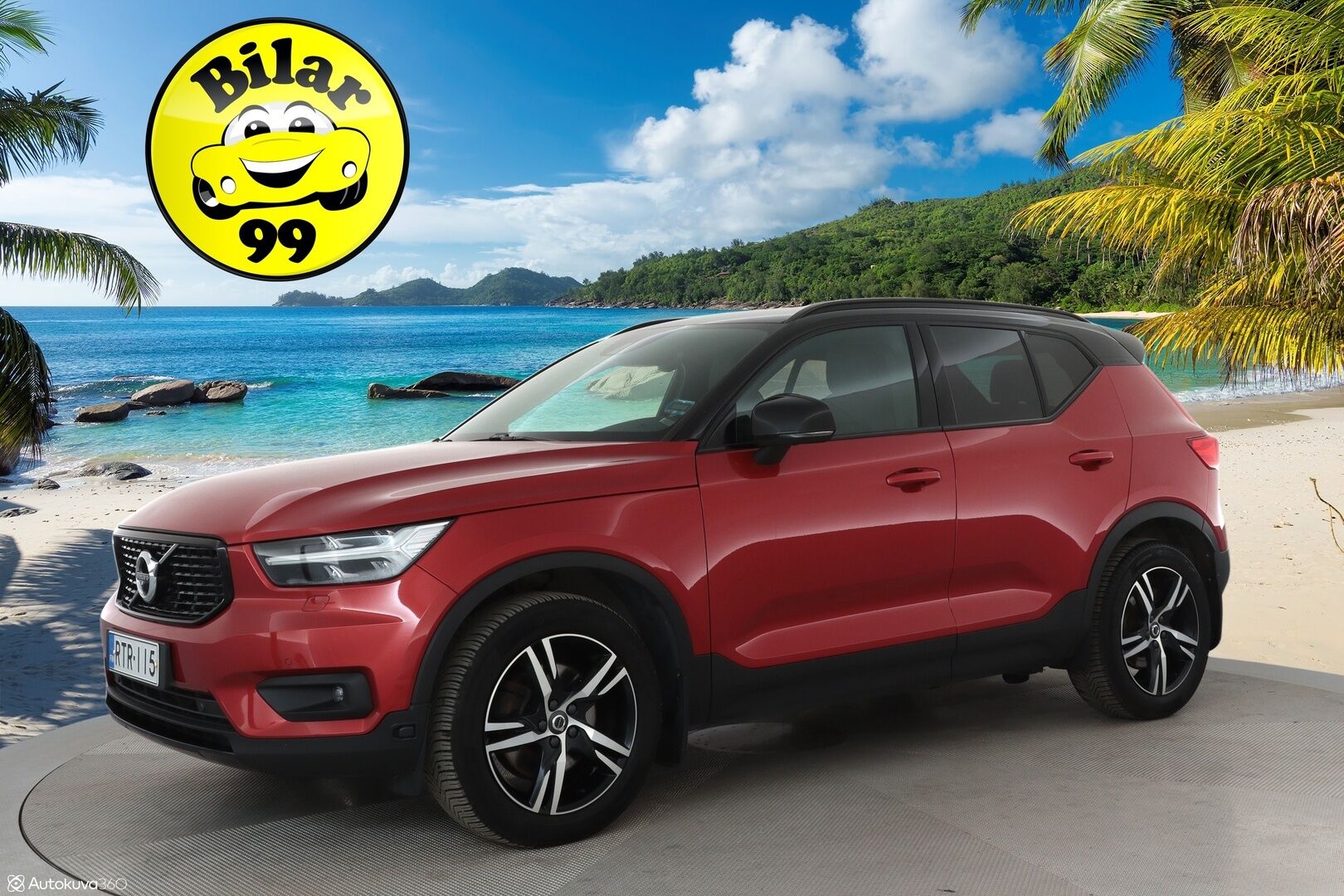 Volvo XC40 2018 D4 AWD R-Design First Edition aut ** 1-Om Suomi auto / Adapt.vakkari / Koukku / Pa-lisälämmitin / 360 kamera / Full LED / Nahkasisusta - 3,99 % KORKOTARJOUS TÄHÄN AUTOON - Digimittari / Navi / 2x renkaat 