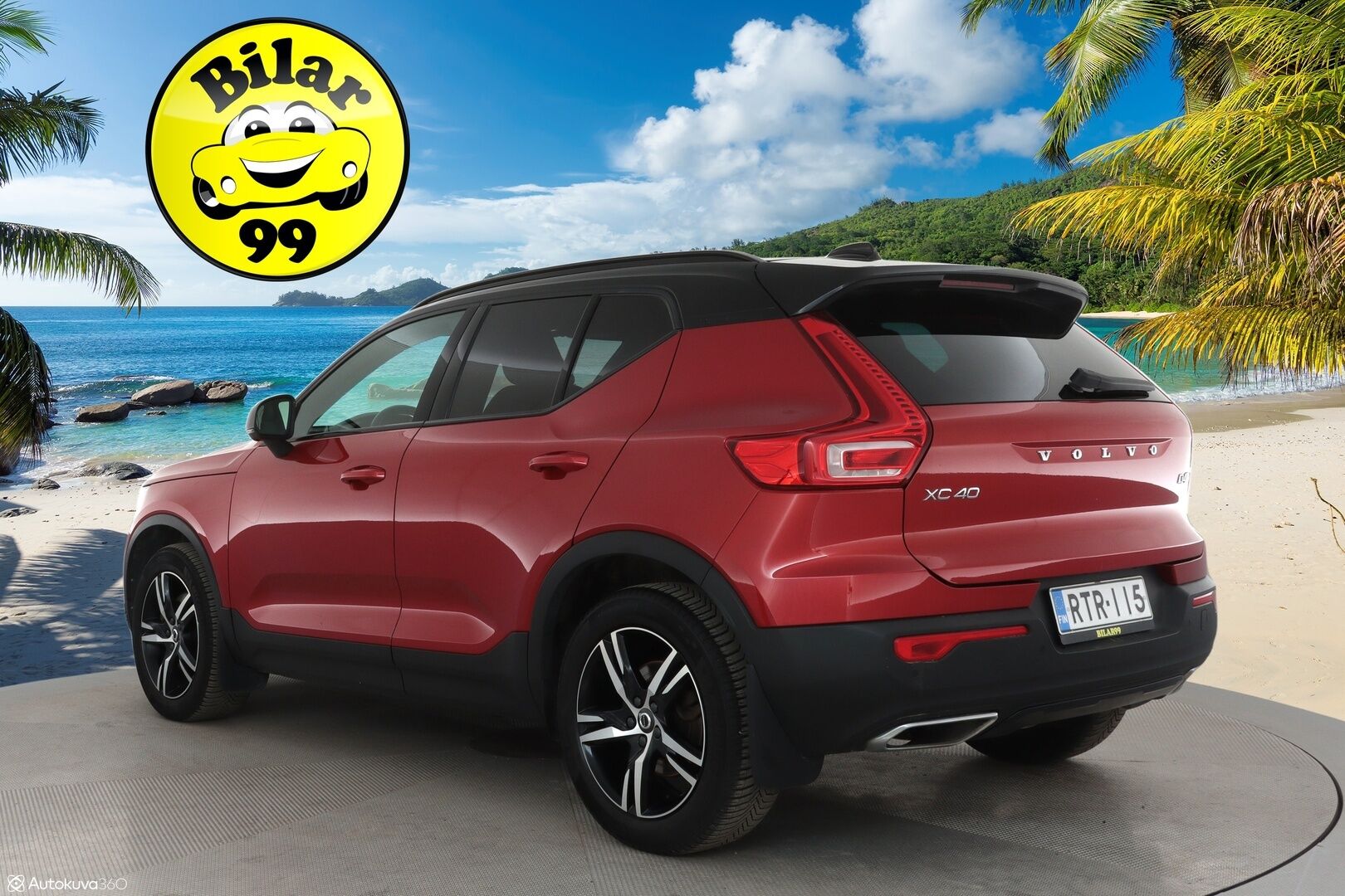 Volvo XC40 2018 D4 AWD R-Design First Edition aut ** 1-Om Suomi auto / Adapt.vakkari / Koukku / Pa-lisälämmitin / 360 kamera / Full LED / Nahkasisusta - 3,99 % KORKOTARJOUS TÄHÄN AUTOON - Digimittari / Navi / 2x renkaat 