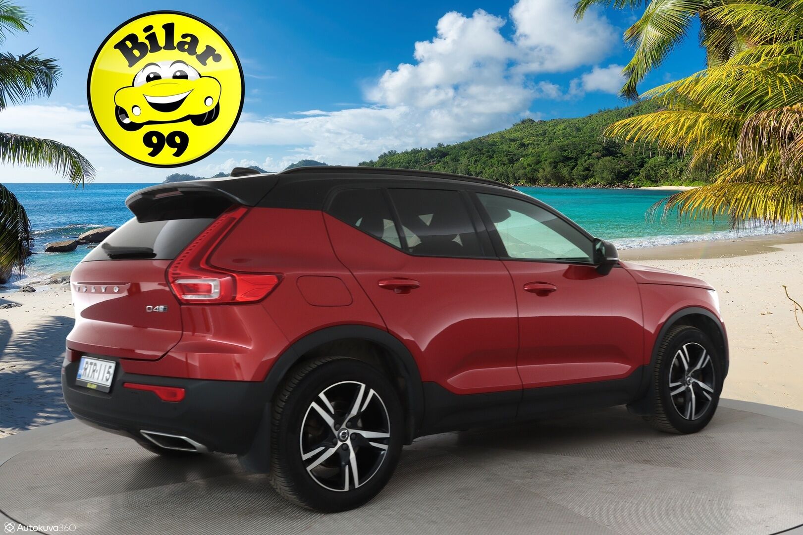 Volvo XC40 2018 D4 AWD R-Design First Edition aut ** 1-Om Suomi auto / Adapt.vakkari / Koukku / Pa-lisälämmitin / 360 kamera / Full LED / Nahkasisusta - 3,99 % KORKOTARJOUS TÄHÄN AUTOON - Digimittari / Navi / 2x renkaat 