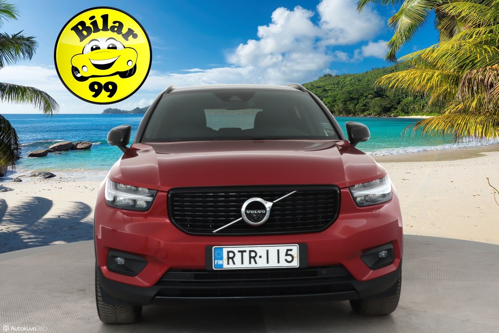 Volvo XC40 2018 D4 AWD R-Design First Edition aut ** 1-Om Suomi auto / Adapt.vakkari / Koukku / Pa-lisälämmitin / 360 kamera / Full LED / Nahkasisusta - 3,99 % KORKOTARJOUS TÄHÄN AUTOON - Digimittari / Navi / 2x renkaat 