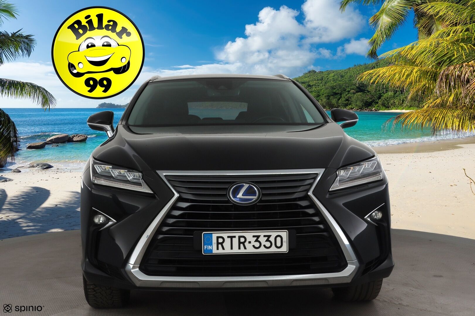 Lexus RX 2017 450h Hybrid 4WD A Executive * ACC / LED / P.Kamera / Ilmastoitu Muistipenkki / Navi / Kaistavahti / Keyless * - Kahdet renkaat - HULLUT JOULUT KORKOTARJOUS 2,49% 