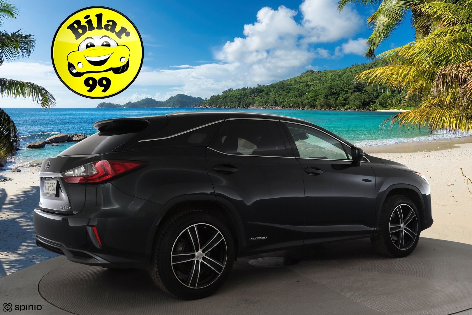 Lexus RX 2017 450h Hybrid 4WD A Executive * ACC / LED / P.Kamera / Ilmastoitu Muistipenkki / Navi / Kaistavahti / Keyless * - Kahdet renkaat