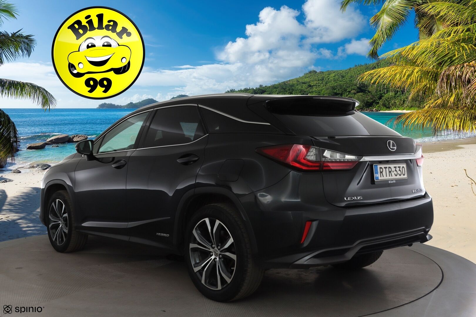 Lexus RX 2017 450h Hybrid 4WD A Executive * ACC / LED / P.Kamera / Ilmastoitu Muistipenkki / Navi / Kaistavahti / Keyless * - Kahdet renkaat - HULLUT JOULUT KORKOTARJOUS 2,49% 