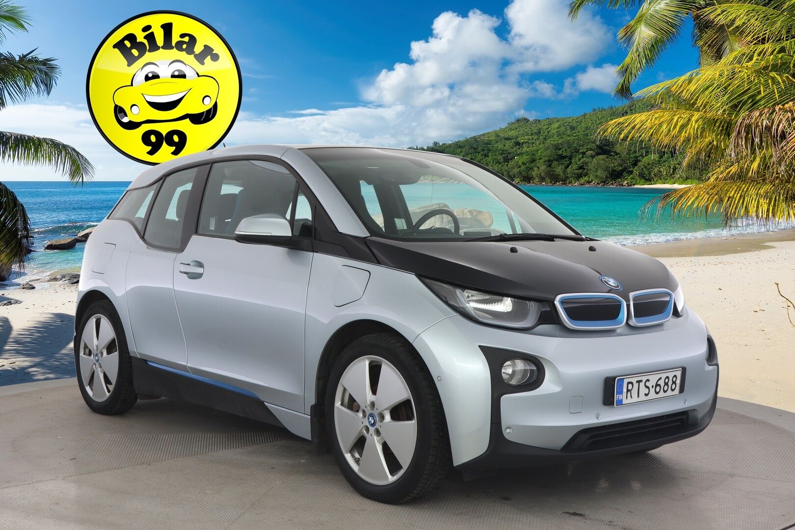 BMW i3 2014 60 Ah REX - *Vakkari / Pysäköintitutkat / P. Kamera / LED / Harman/Kardon*