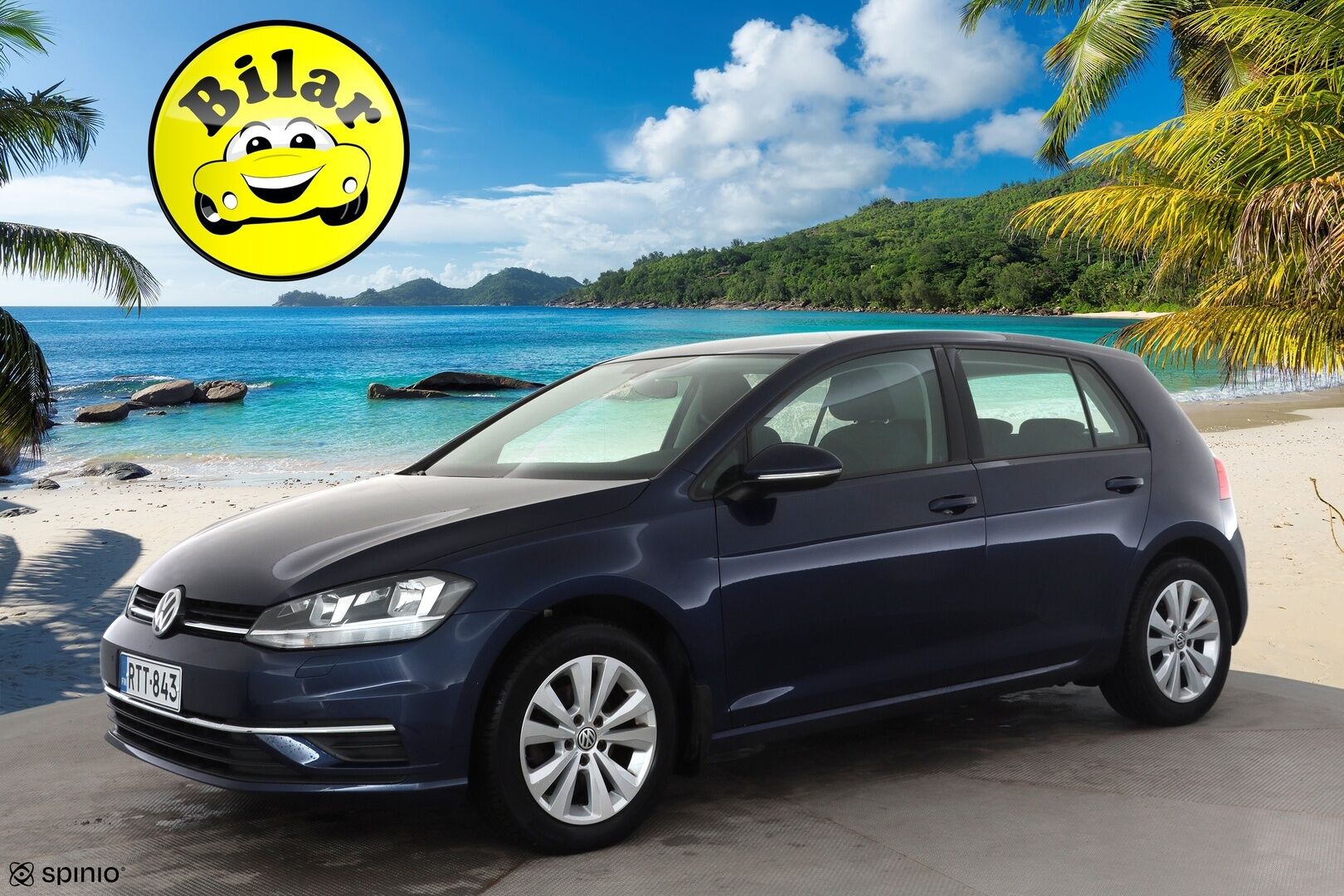 Volkswagen Golf 2018 Comfortline 1,0 TSI 81 kW (110 hv) DSG-automaatti - | ACC | P.Kamera | Bluetooth | Apple&Android | Suomi-auto | Kahdet Renkaat Merkkihuollettu |