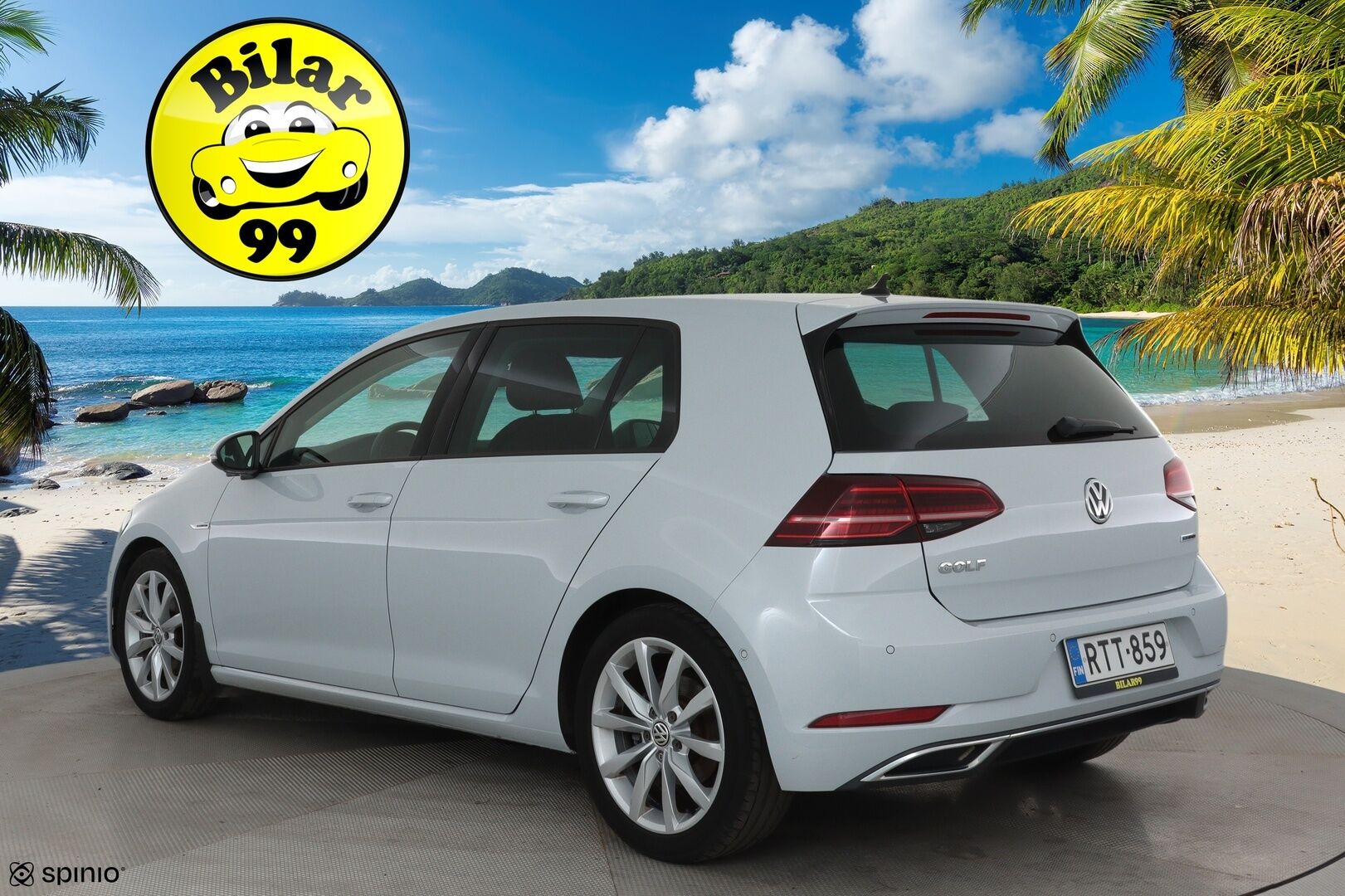 Volkswagen Golf 2018 Highline 1,5 TSI EVO 96 kW BLUEMOTION DSG **Adapt.vakkari / Webasto / Adapt.LED / P.Kamera / Hierovapenkki / Navi** - Sumi-auto / Kahdet Renkaat