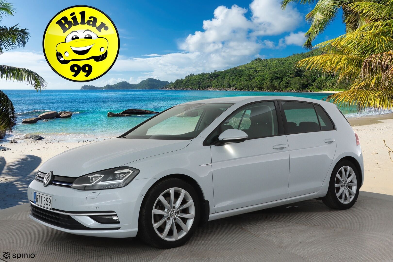 Volkswagen Golf 2018 Highline 1,5 TSI EVO 96 kW BLUEMOTION DSG **Adapt.vakkari / Webasto / Adapt.LED / P.Kamera / Hierovapenkki / Navi** - Sumi-auto / Kahdet Renkaat
