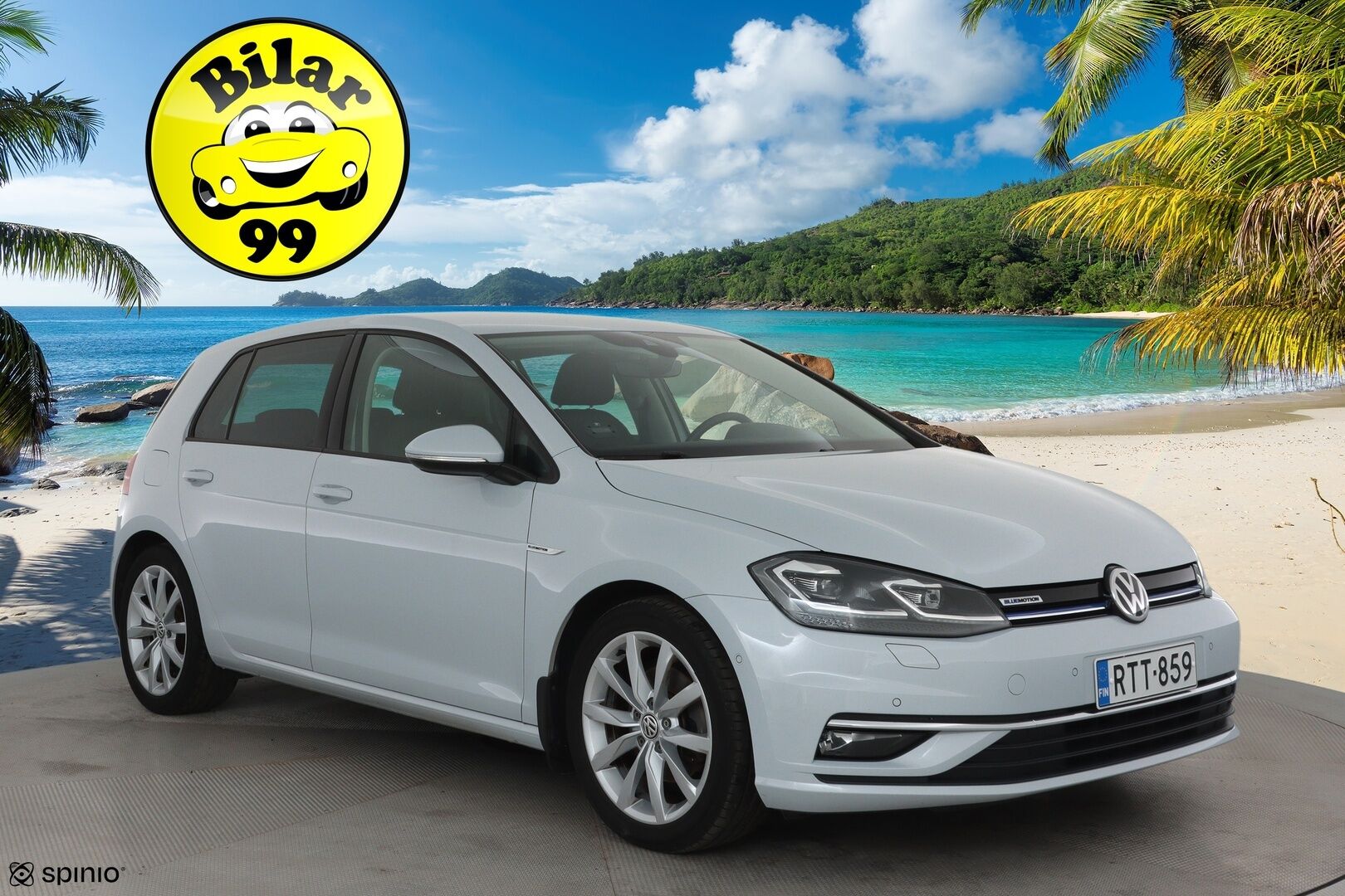 Volkswagen Golf 2018 Highline 1,5 TSI EVO 96 kW BLUEMOTION DSG **Adapt.vakkari / Webasto / Adapt.LED / P.Kamera / Hierovapenkki / Navi** - Sumi-auto / Kahdet Renkaat
