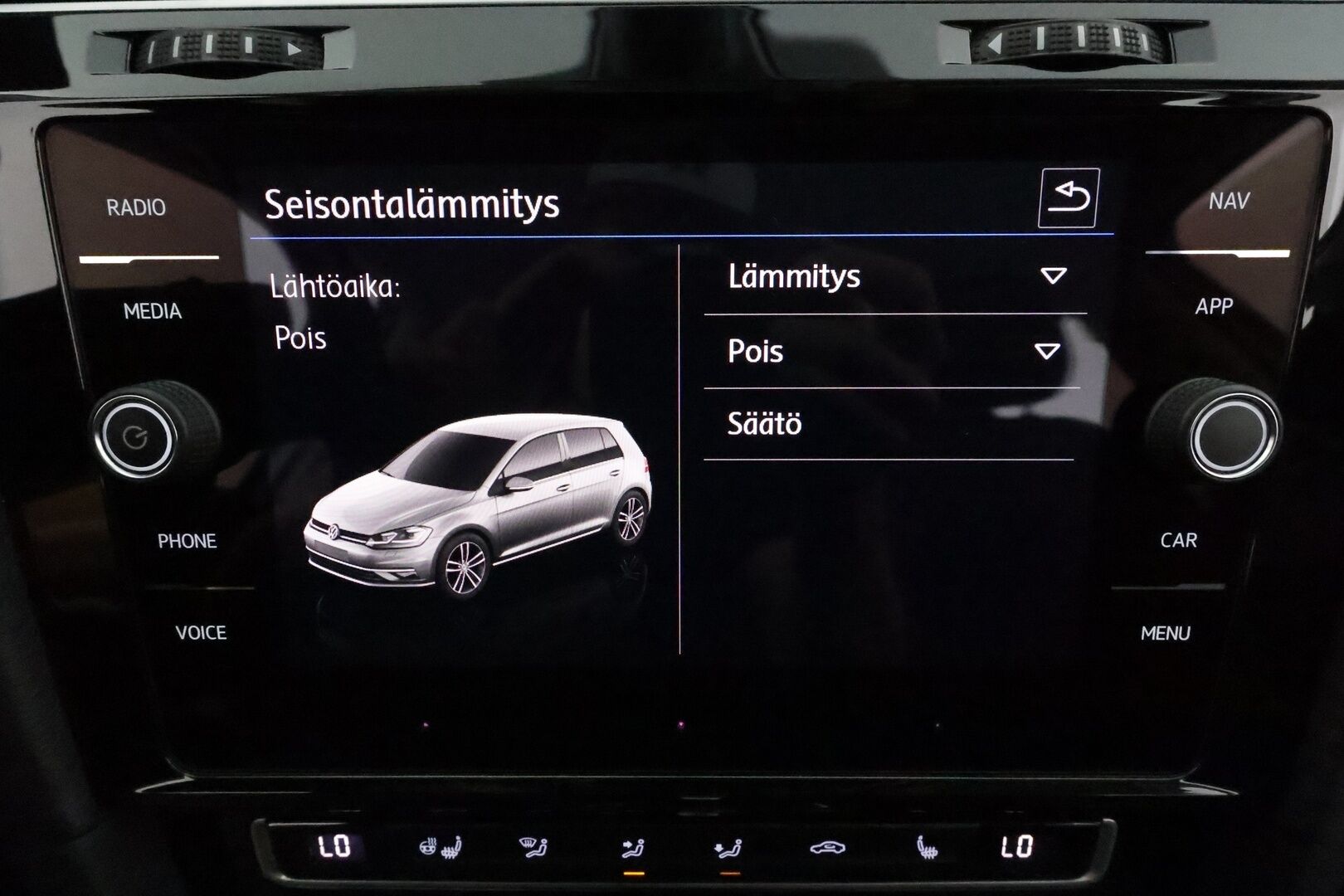 Volkswagen Golf 2018 Highline 1,5 TSI EVO 96 kW BLUEMOTION DSG **Adapt.vakkari / Webasto / Adapt.LED / P.Kamera / Hierovapenkki / Navi** - Sumi-auto / Kahdet Renkaat