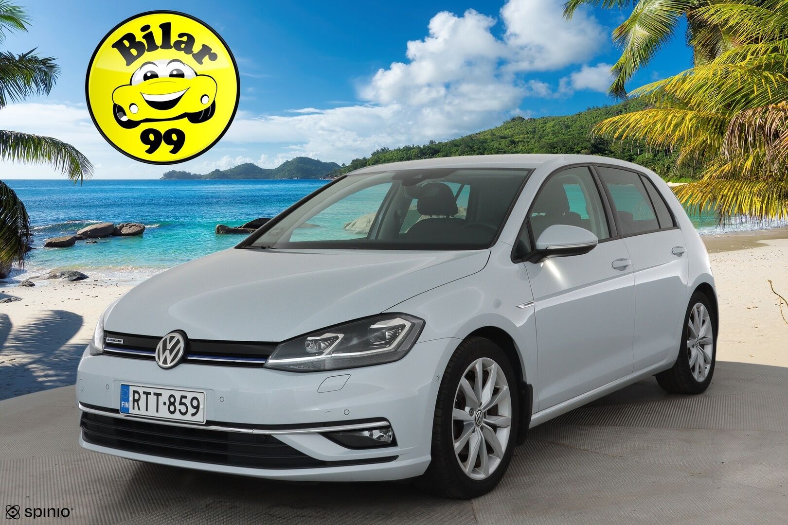 Volkswagen Golf 2018 Highline 1,5 TSI EVO 96 kW BLUEMOTION DSG **Adapt.vakkari / Webasto / Adapt.LED / P.Kamera / Hierovapenkki / Navi** - Sumi-auto / Kahdet Renkaat