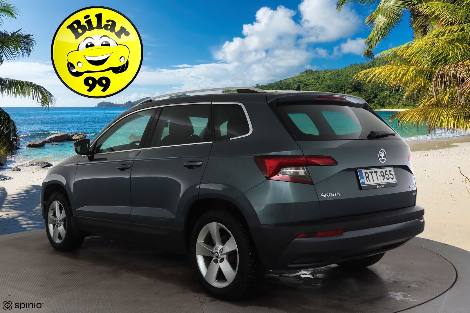 Skoda Karoq 2018 2,0 TDI 150 4x4 Style DSG * ACC / LED / Webasto / P.kamera / Keyless / Navi * - Suomi-auto / Kahdet renkaat