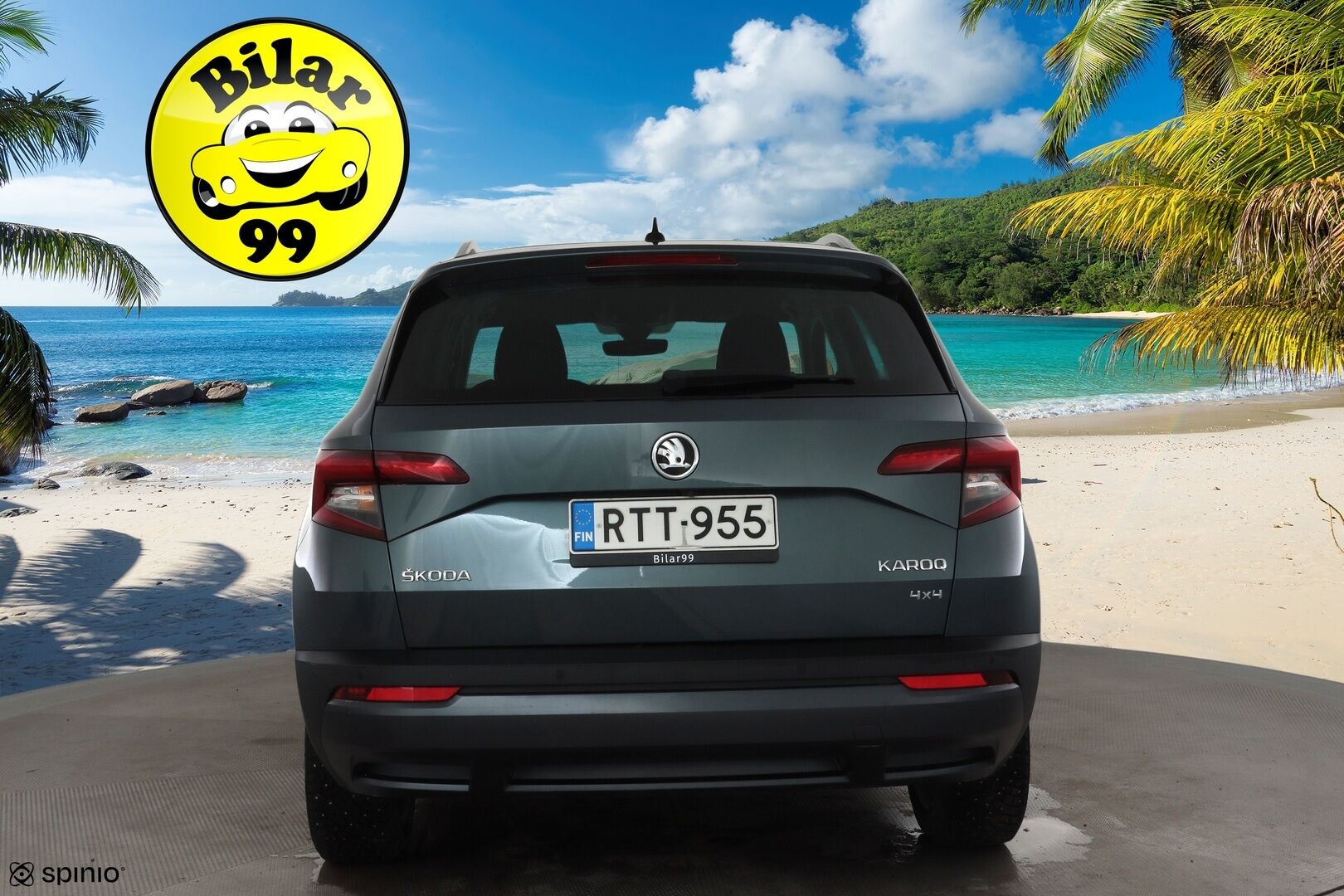 Skoda Karoq 2018 2,0 TDI 150 4x4 Style DSG * ACC / LED / Webasto / P.kamera / Keyless / Navi * - Suomi-auto / Kahdet renkaat