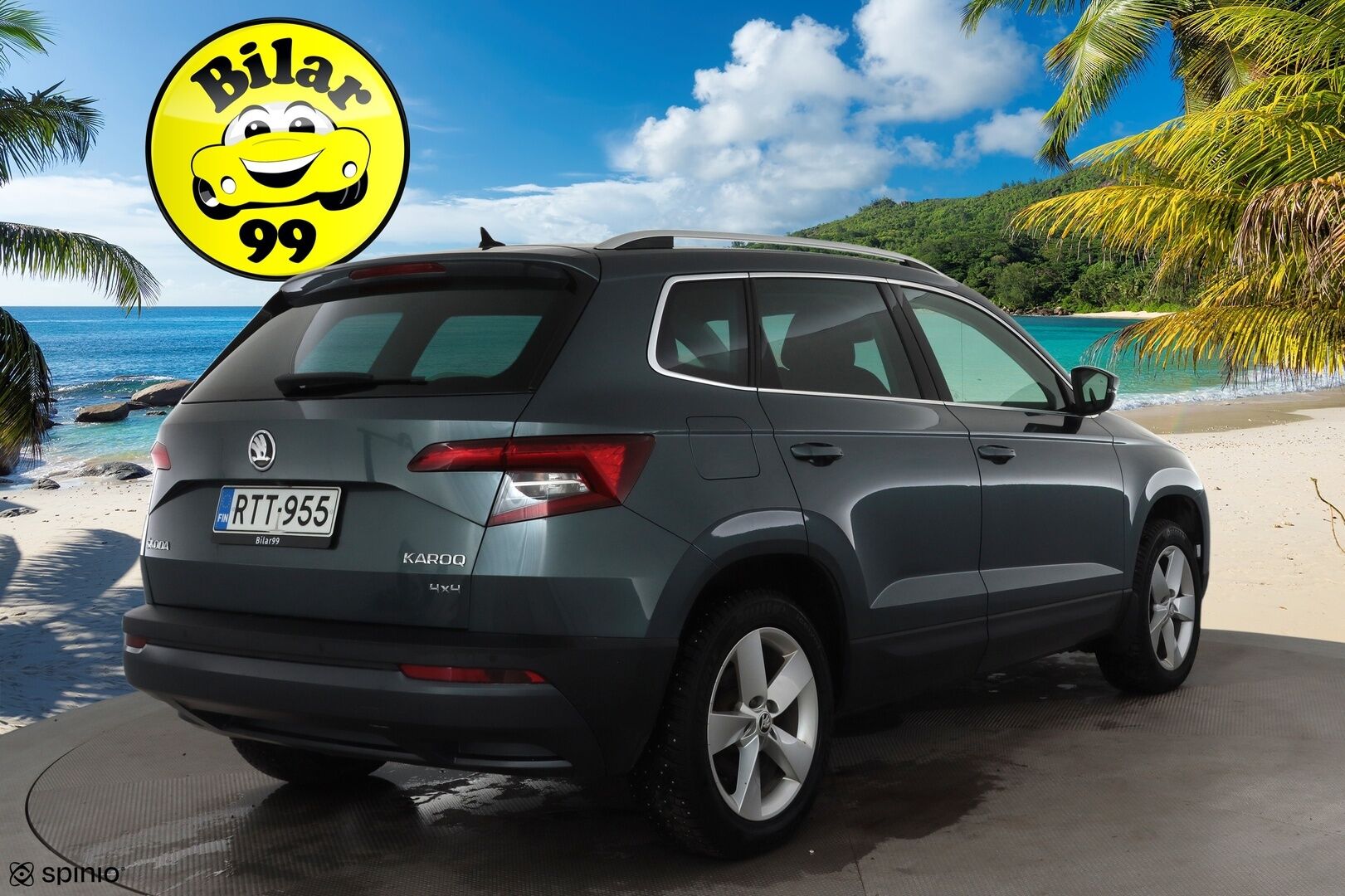 Skoda Karoq 2018 2,0 TDI 150 4x4 Style DSG * ACC / LED / Webasto / P.kamera / Keyless / Navi * - Suomi-auto / Kahdet renkaat
