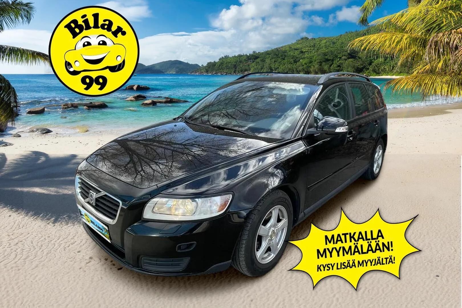 Volvo V50 2010 * Vetokoukku / Puolinahkapenkit / Hyvin huollettu * - *YritysOutlet - Myydään vain yrityksille / Hyvin pidetty / Siisti ikäisekseen*