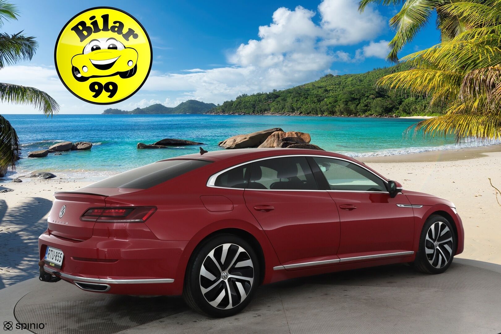 Volkswagen Arteon 2019 R-Line Limited Edition 1,5 TSI EVO 110 kW DSG-autom. **Webasto / Adapt.vakkari / Koukku / Navi / Sporttipenkit** - 1.om Suomi-auto / Kahdet renkaat aluvanteilla / Digimittaristo