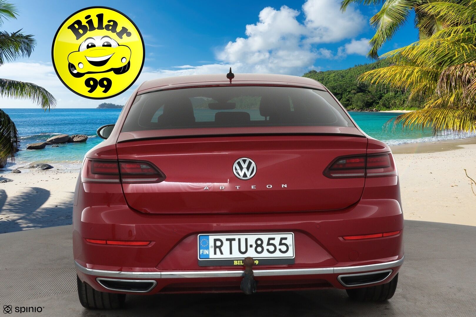 Volkswagen Arteon 2019 R-Line Limited Edition 1,5 TSI EVO 110 kW DSG-autom. **Webasto / Adapt.vakkari / Koukku / Navi / Sporttipenkit** - 1.om Suomi-auto / Kahdet renkaat aluvanteilla / Digimittaristo