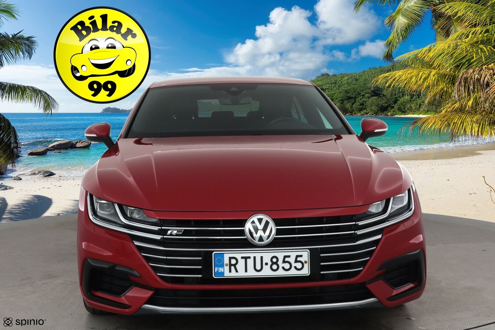 Volkswagen Arteon 2019 R-Line Limited Edition 1,5 TSI EVO 110 kW DSG-autom. **Webasto / Adapt.vakkari / Koukku / Navi / Sporttipenkit** - 1.om Suomi-auto / Kahdet renkaat aluvanteilla / Digimittaristo