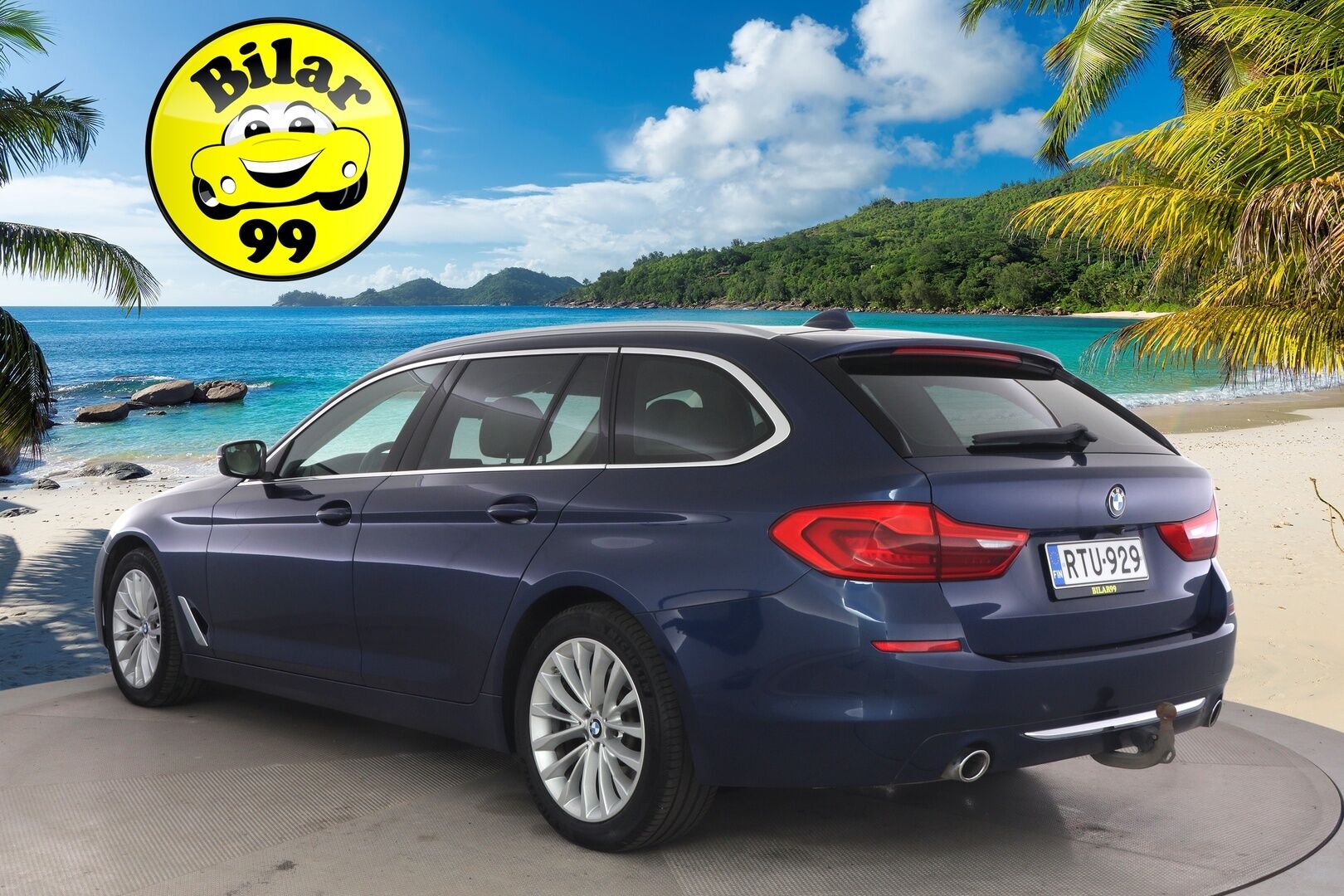 BMW 520 2019 G31 Touring 520d A xDrive Business Luxury Line - */ 2.om Suomi-auto / Prof. Navi / Webasto / P.kamera / Vakkari / Koukku / Nahkapenkit / Juuri saapunut /*
