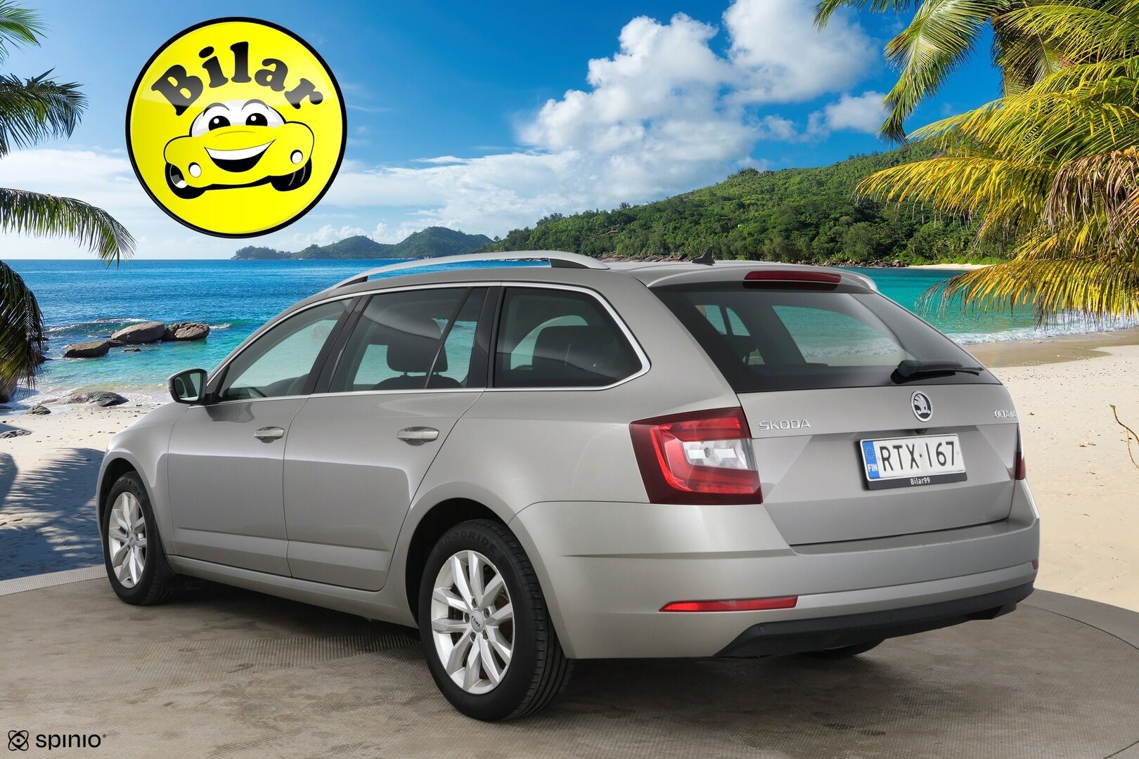 Skoda Octavia 2019 Combi 1,6 TDI Style DSG Autom. - ACC | Webasto | BLIS | P. Kamera | Keyless | Ambiente | S. Kontti | Hihna 04/26 | 2x Renkaat