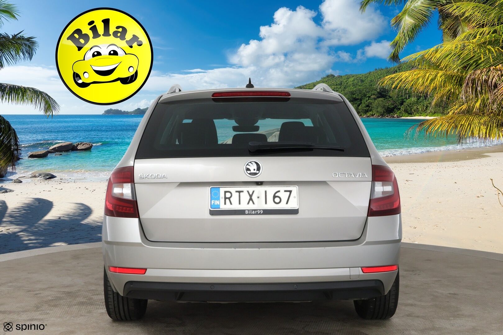 Skoda Octavia 2019 Combi 1,6 TDI Style DSG Autom. - ACC | Webasto | BLIS | P. Kamera | Keyless | Ambiente | S. Kontti | Hihna 04/26 | 2x Renkaat