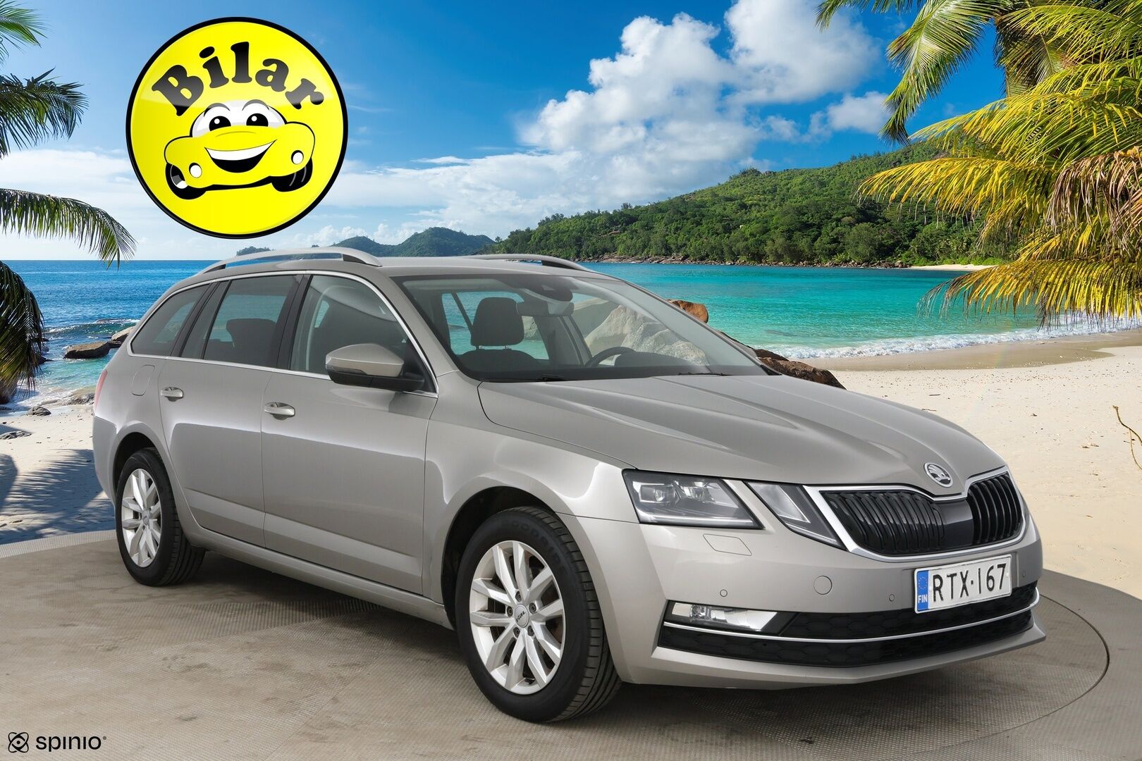 Skoda Octavia 2019 Combi 1,6 TDI Style DSG Autom. - ACC | Webasto | BLIS | P. Kamera | Keyless | Ambiente | S. Kontti | Hihna 04/26 | 2x Renkaat
