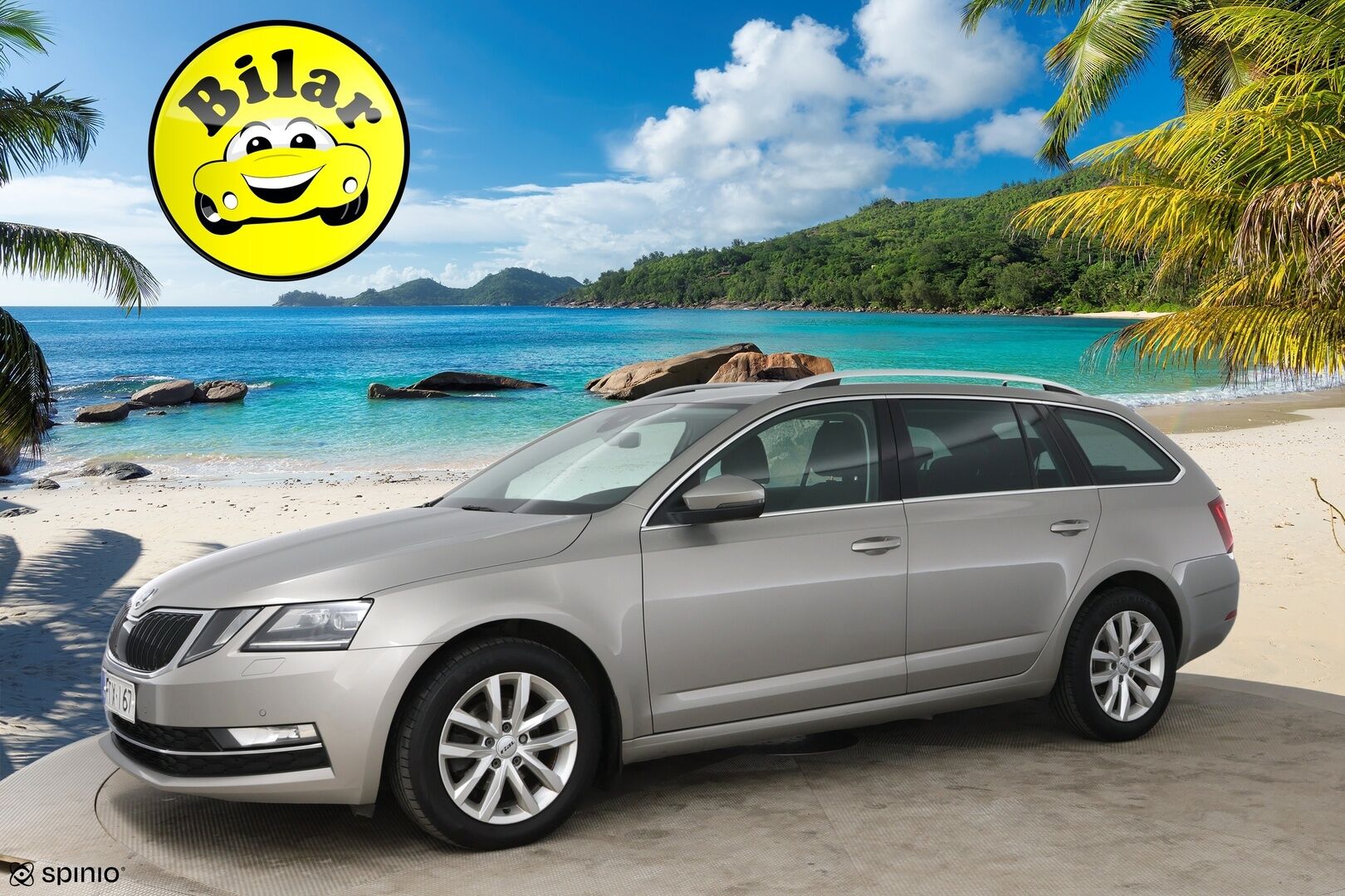 Skoda Octavia 2019 Combi 1,6 TDI Style DSG Autom. - ACC | Webasto | BLIS | P. Kamera | Keyless | Ambiente | S. Kontti | Hihna 04/26 | 2x Renkaat