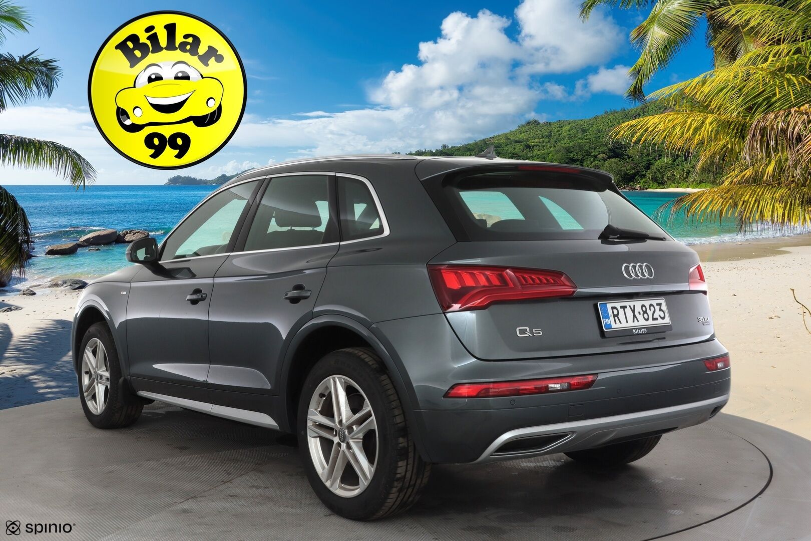 Audi Q5 2019 Business Sport 35 TDI 120 kW quattro S tronic * Vakkari / webasto / koukku / P.kamera / Sporttipenkit / LED * - Suomi-auto / Kahdet Renkaat - HULLUT AVAJAISHULINAT KORKOTARJOUS 3,29 %