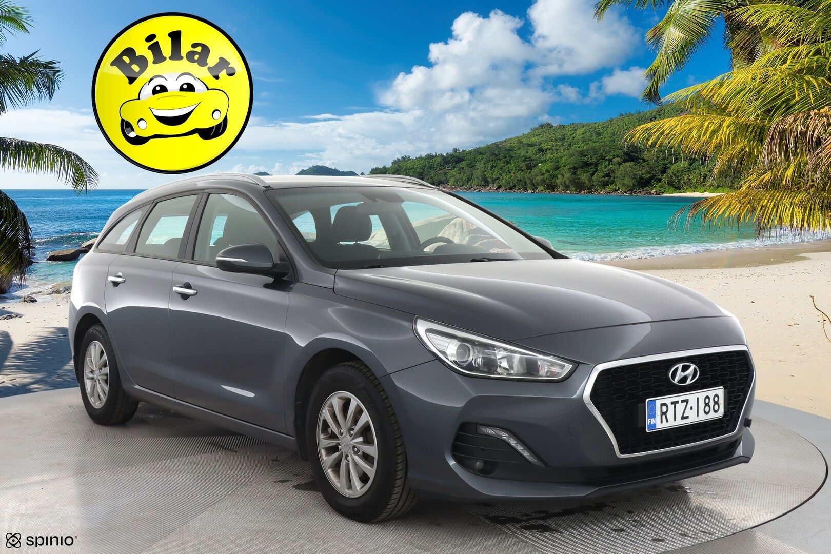 Hyundai i30 Wagon 2019 1,4 T-GDI 140 hv 7-DCT-aut Comfort - Vakkari | P.kamera | Keyless | Lohko | Merkkihuollettu! |