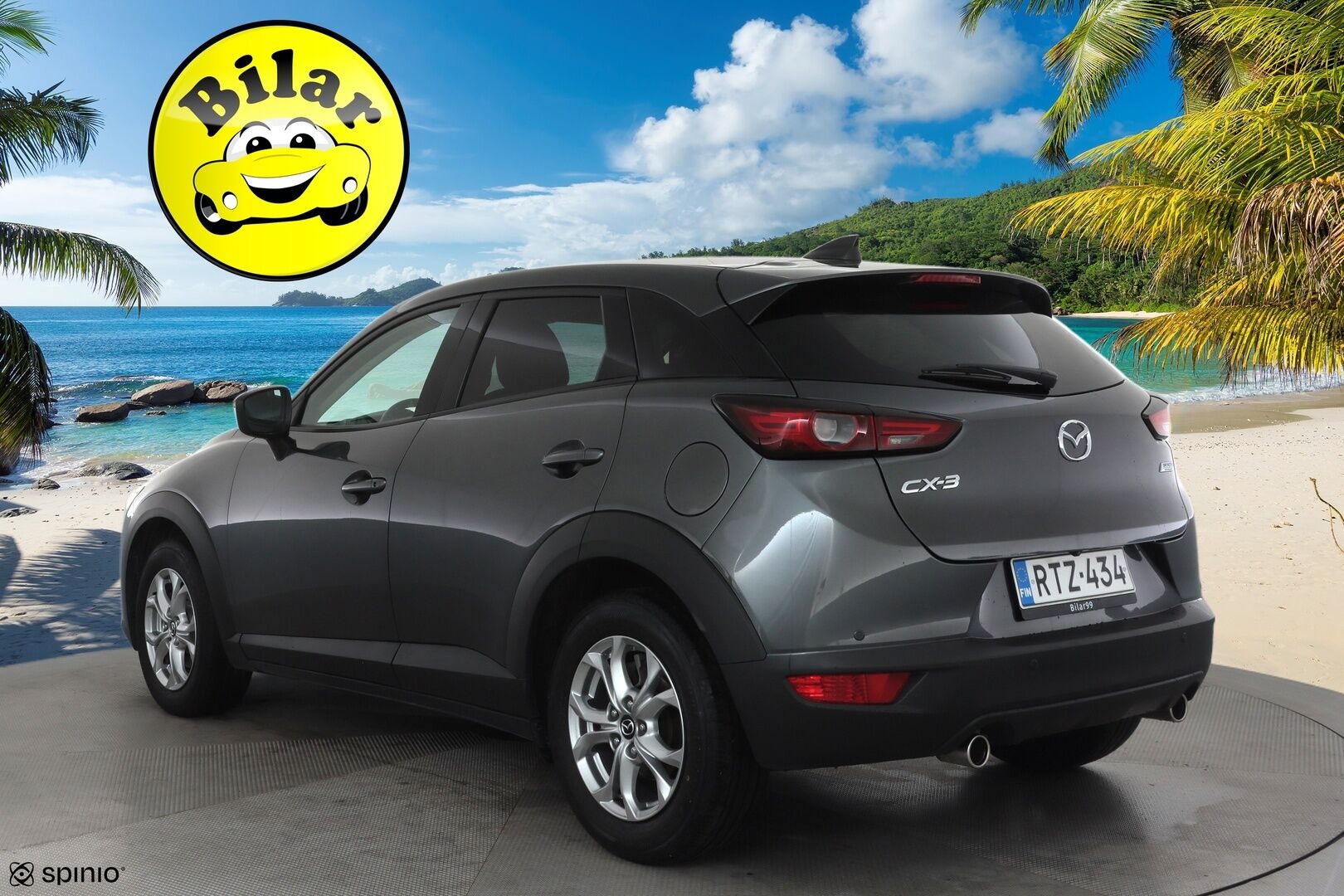Mazda CX-3 2019 2,0 (120 hv) SKYACTIV-G Premium Plus Business 6AT GC2Y - | Sisätilanlämmitin | LED | P.Kamera | Vakkari | Kaistavahti | Katveavustin | Navi | Bluetooth | Merkkihuollot | Kahdet renkaat aluvanteilla | 