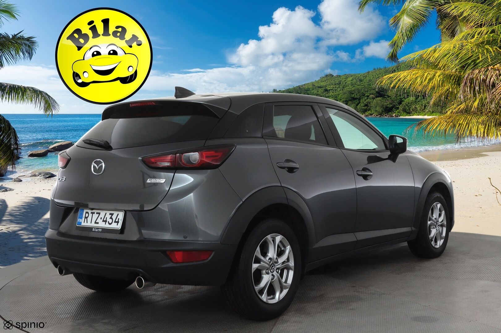 Mazda CX-3 2019 2,0 (120 hv) SKYACTIV-G Premium Plus Business 6AT GC2Y - | Sisätilanlämmitin | LED | P.Kamera | Vakkari | Kaistavahti | Katveavustin | Navi | Bluetooth | Merkkihuollot | Kahdet renkaat aluvanteilla | 