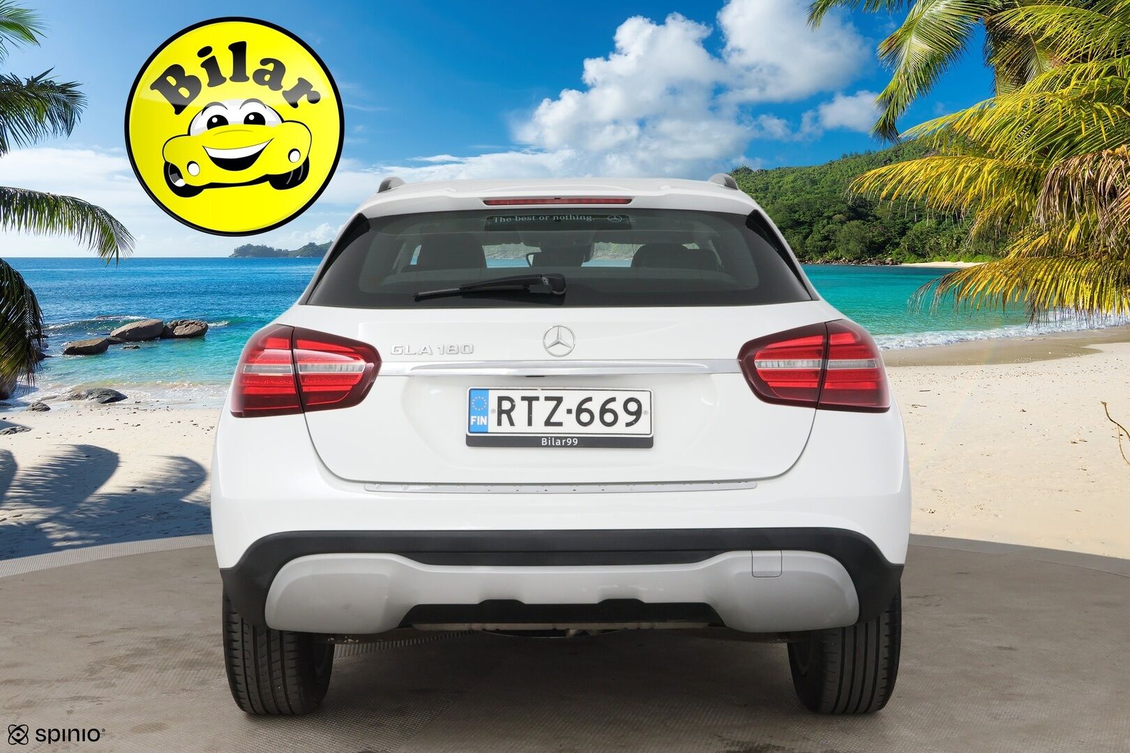 Mercedes-Benz GLA 2019 180 A Edition One - Suomi-auto | Vakkari | LED | P-kamera | Lohkolämmitin | 2x renkaat | Huoltokirja 