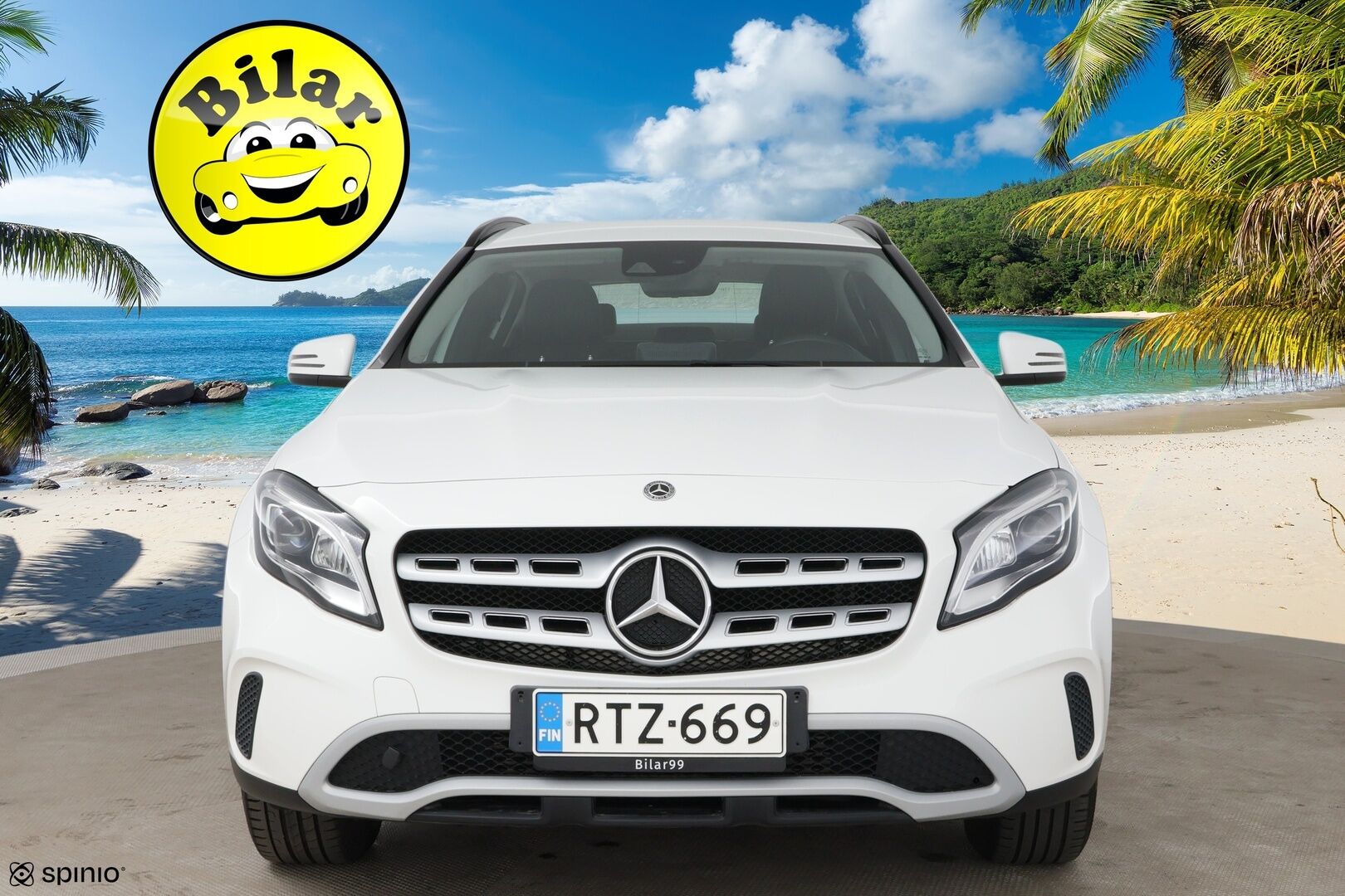 Mercedes-Benz GLA 2019 180 A Edition One - Suomi-auto | Vakkari | LED | P-kamera | Lohkolämmitin | 2x renkaat | Huoltokirja 