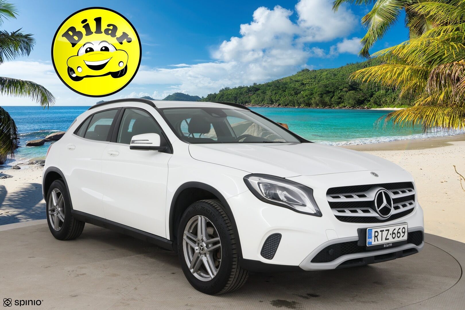 Mercedes-Benz GLA 2019 180 A Edition One - Suomi-auto | Vakkari | LED | P-kamera | Lohkolämmitin | 2x renkaat | Huoltokirja 