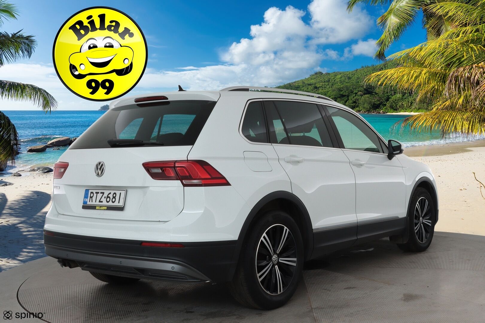 Volkswagen Tiguan 2019 Comfortline 1,5 TSI EVO 110 kW DSG **Webasto / Adapt.Vakkari / Adapt.LED / P.Tutkat / DYNAudio / Hierovat Sportpenkit** - Suomi-auto / Kahdet Renkaat