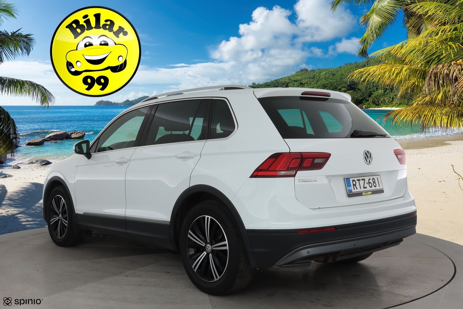 Volkswagen Tiguan 2019 Comfortline 1,5 TSI EVO 110 kW DSG **Webasto / Adapt.Vakkari / Adapt.LED / P.Tutkat / DYNAudio / Hierovat Sportpenkit** - Suomi-auto / Kahdet Renkaat