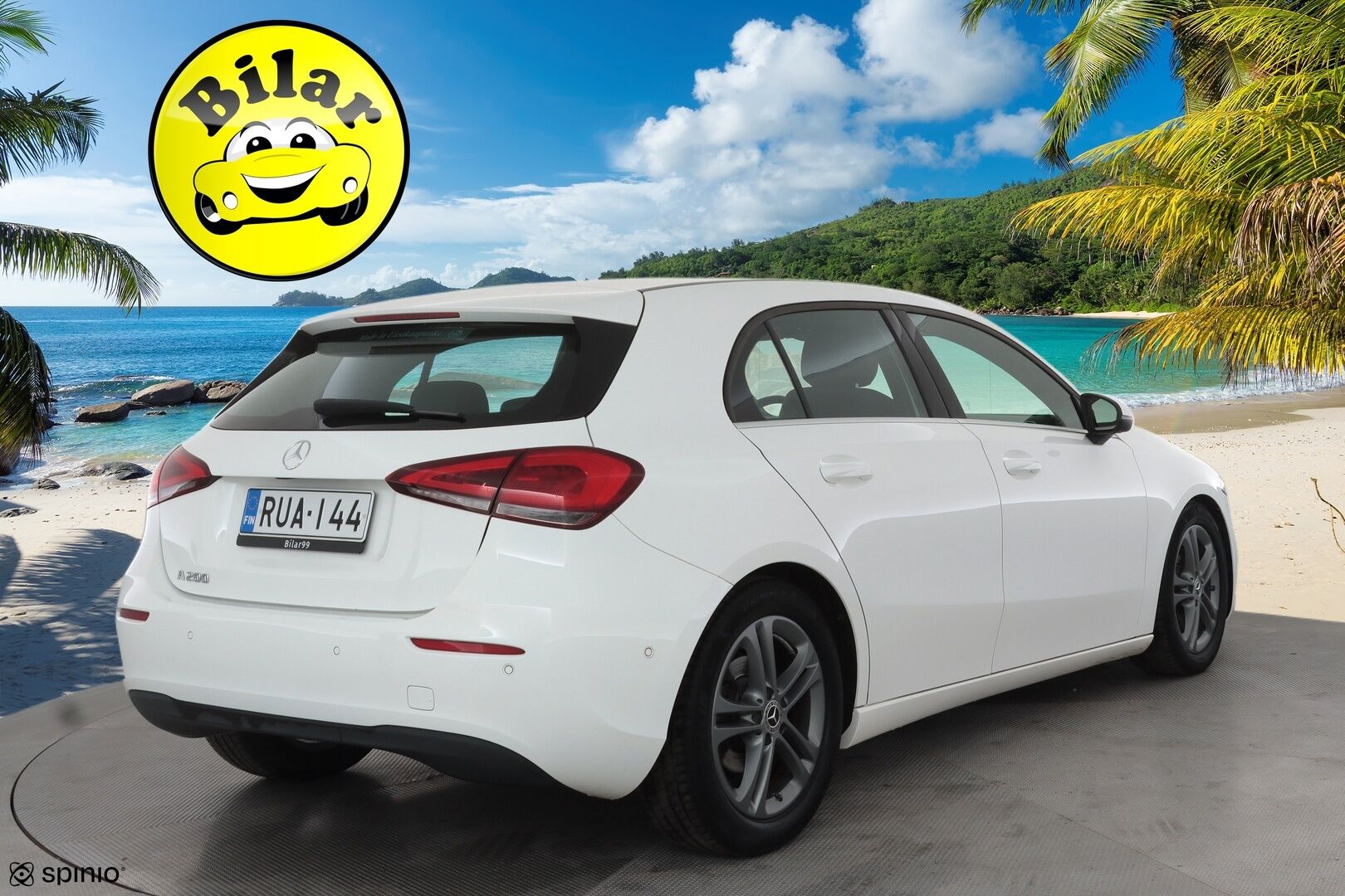 Mercedes-Benz A 2019 200 A Launch Edition Style - | Sporttipenkit | Puolinahat | LED | Iso keskinäyttö | Navi | P.kamera ja tutkat | Lohko+sisälämmitin | Digimittaristo | Merkkihuollot | 2x renkaat aluin |