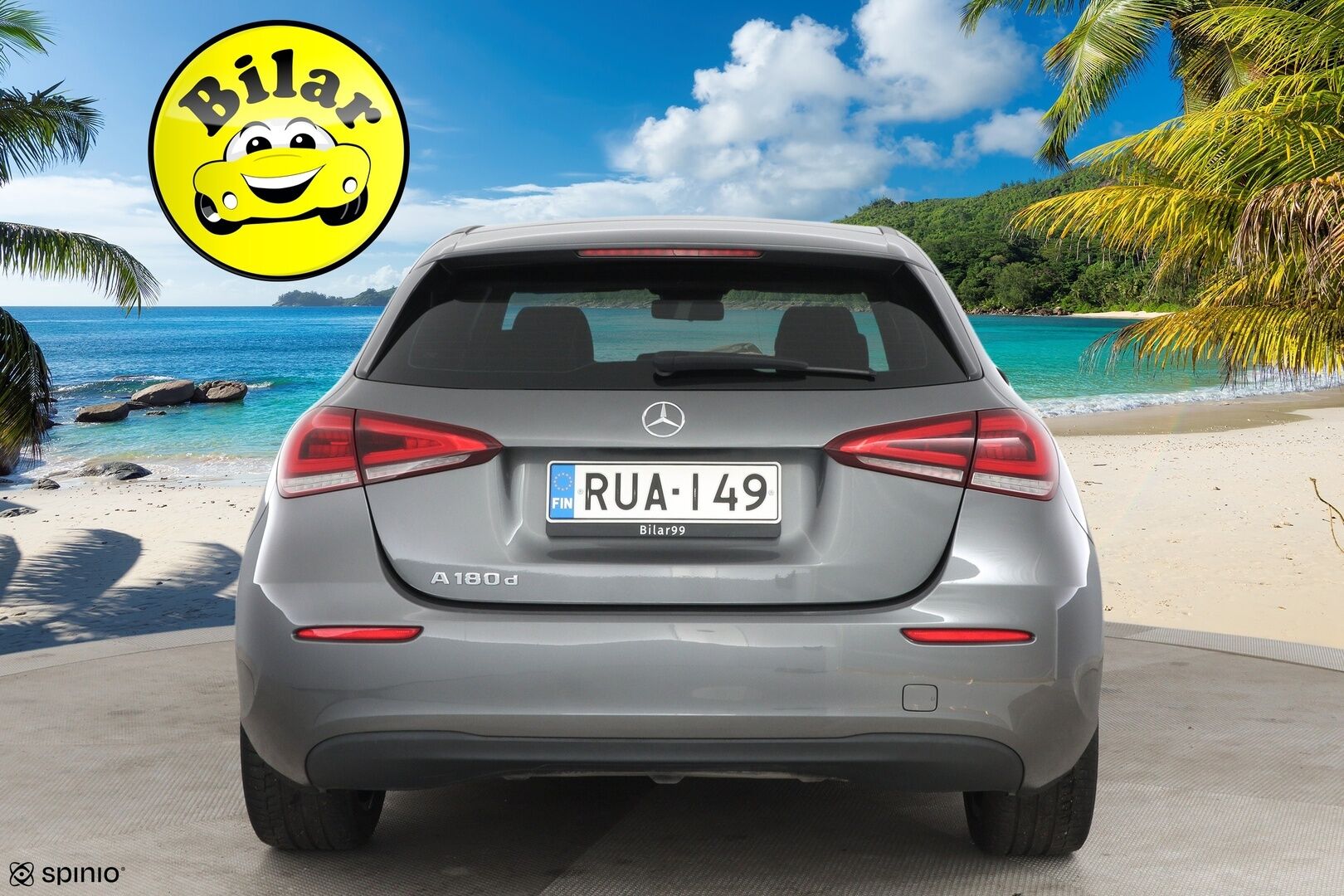 Mercedes-Benz A 2019 180 d A Business Style - Suomi-auto | P-kamera | LED | Digimittaristo | Vakkari | 