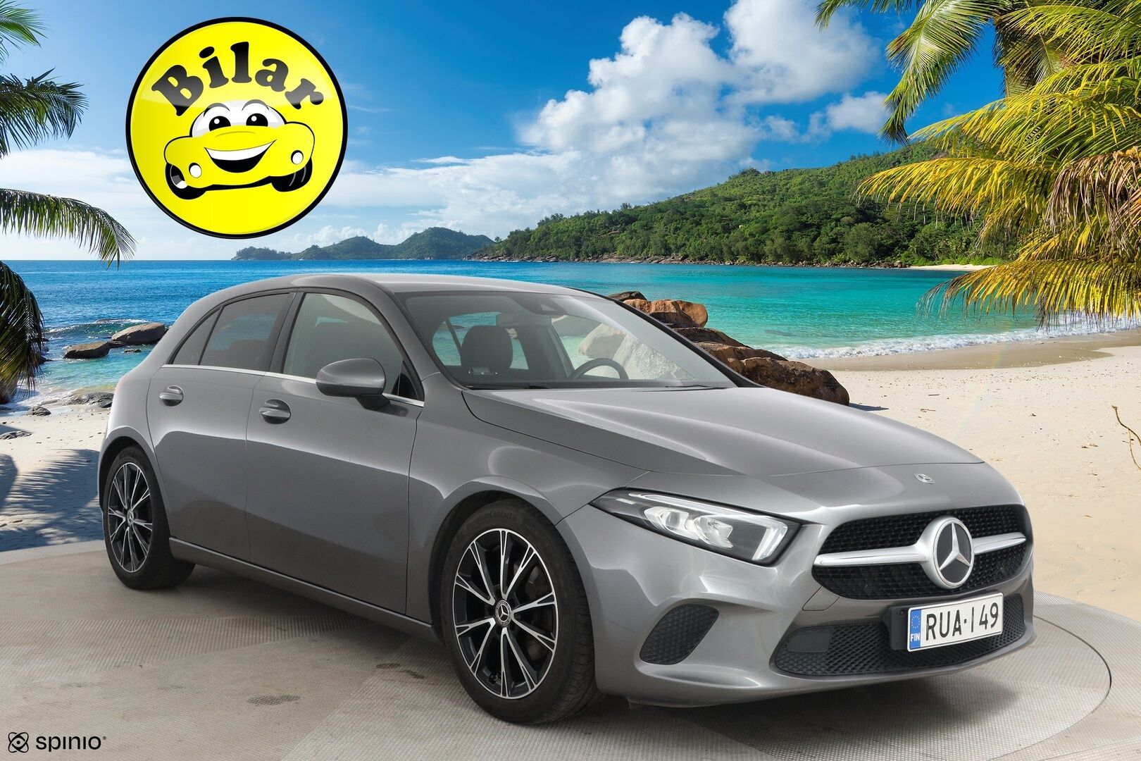 Mercedes-Benz A 2019 180 d A Business Style - Suomi-auto | P-kamera | LED | Digimittaristo | Vakkari | 